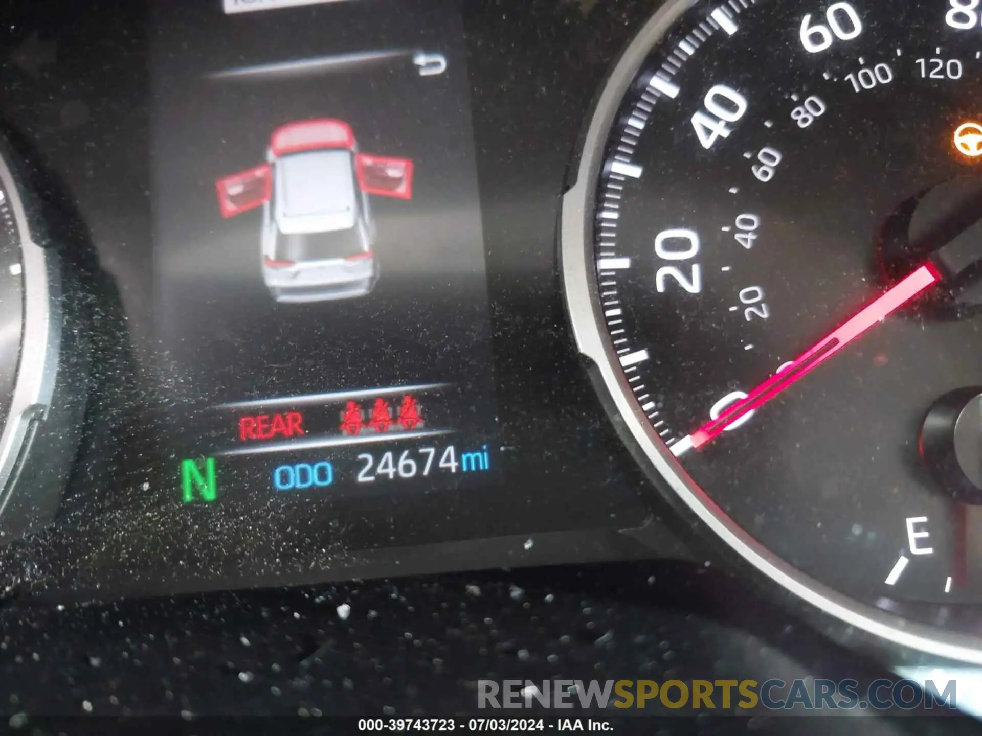 7 fotografías del automóvil dañado 2T3A1RFV4MW194168 TOYOTA RAV4 2021