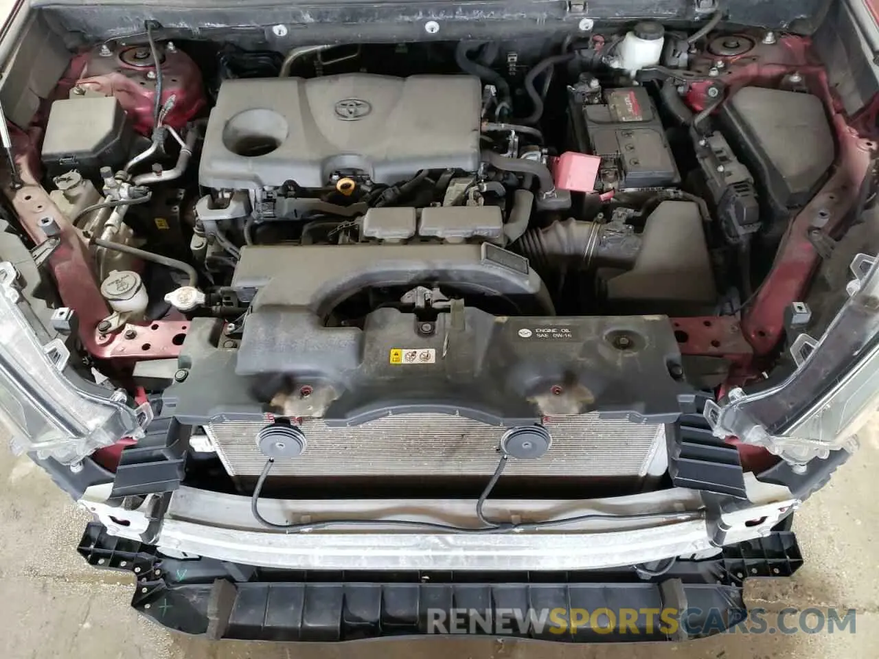 12 fotografías del automóvil dañado 2T3A1RFV4MW204813 TOYOTA RAV4 2021