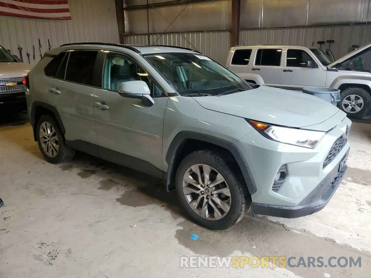 4 fotografías del automóvil dañado 2T3A1RFV5MW150227 TOYOTA RAV4 2021