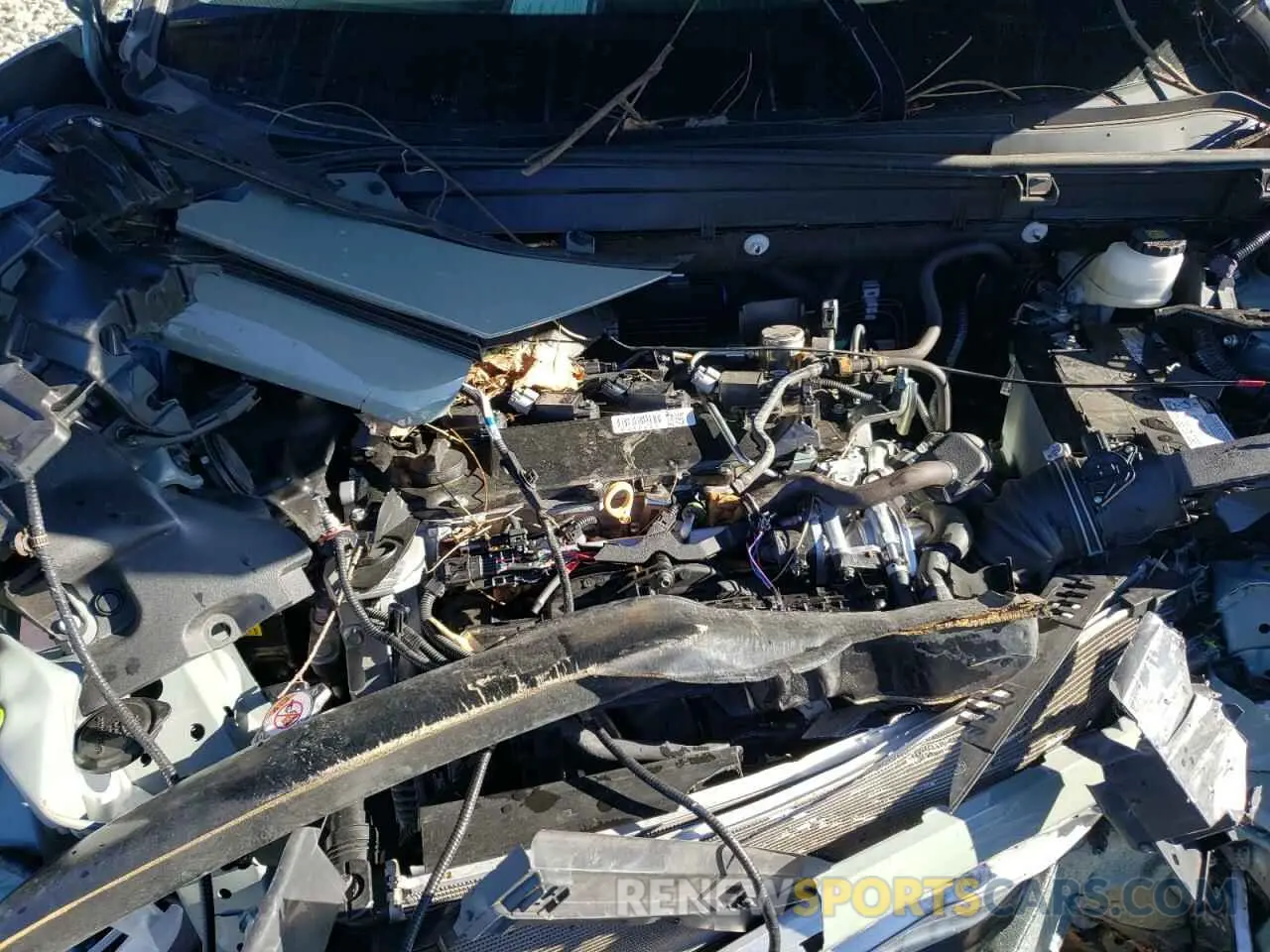 12 fotografías del automóvil dañado 2T3A1RFV6MW196293 TOYOTA RAV4 2021