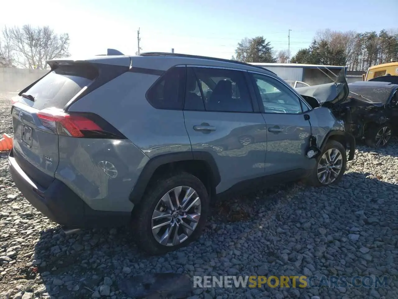 3 fotografías del automóvil dañado 2T3A1RFV6MW196293 TOYOTA RAV4 2021