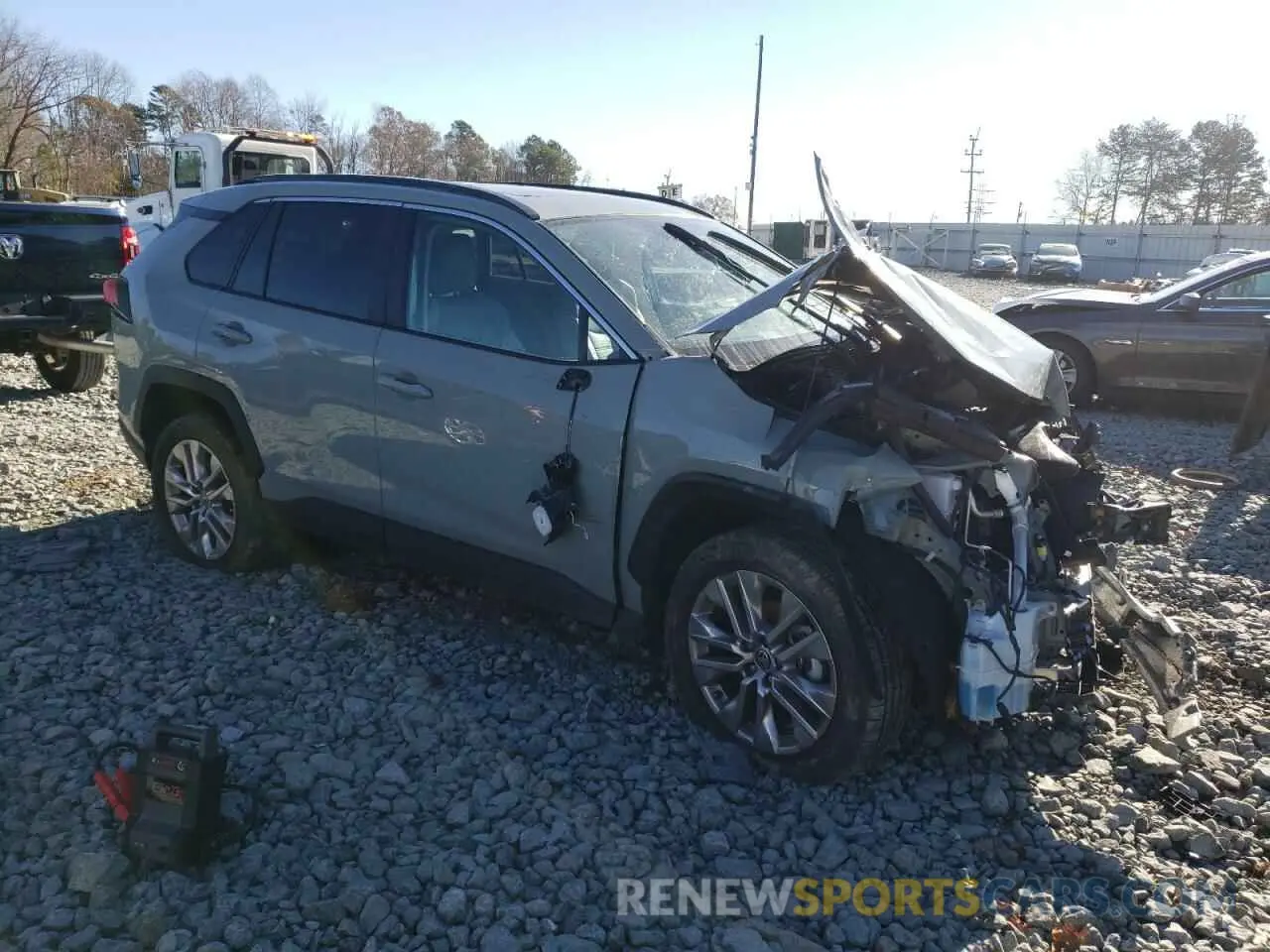 4 fotografías del automóvil dañado 2T3A1RFV6MW196293 TOYOTA RAV4 2021