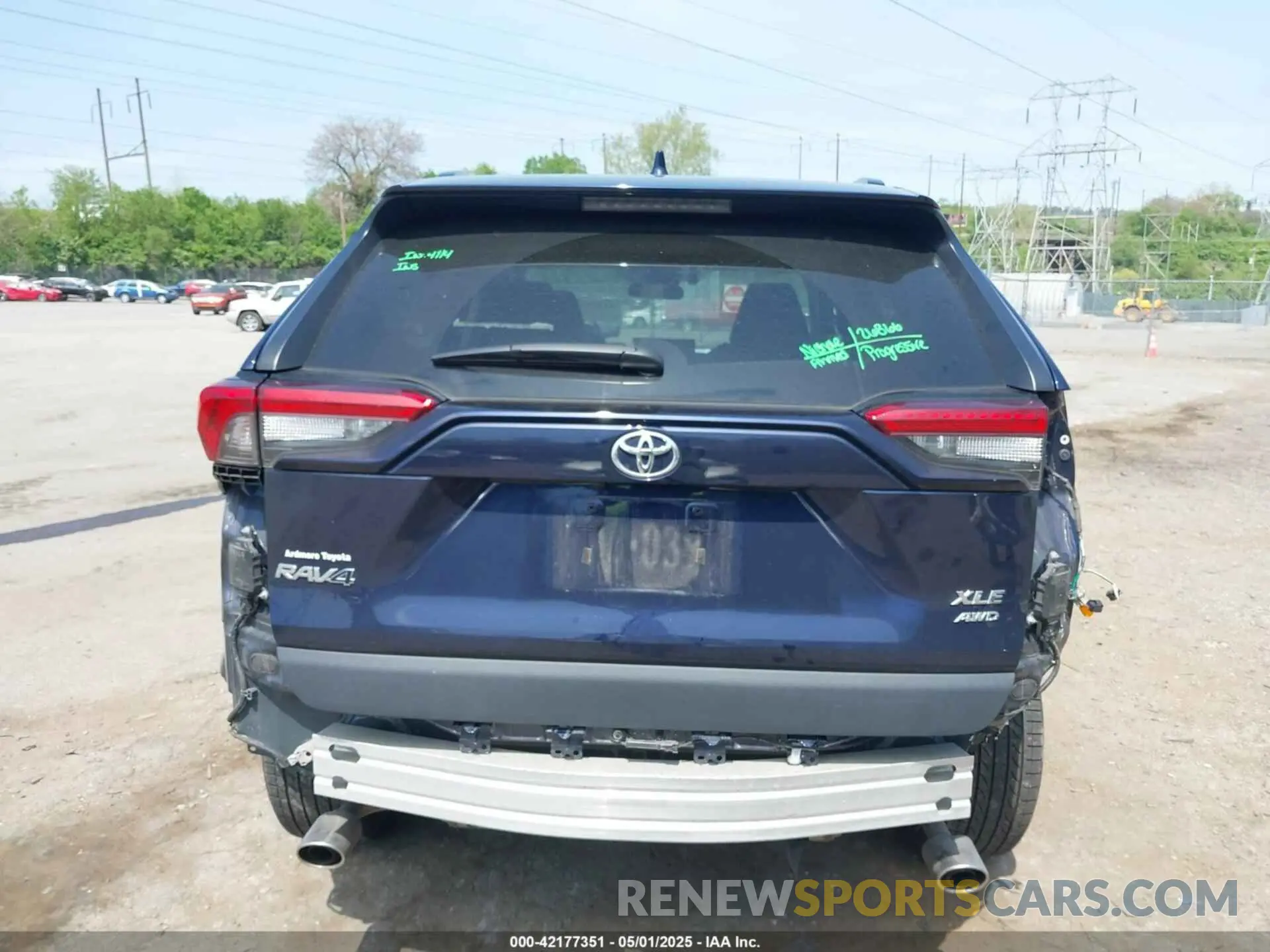 17 fotografías del automóvil dañado 2T3A1RFV6MW204585 TOYOTA RAV4 2021