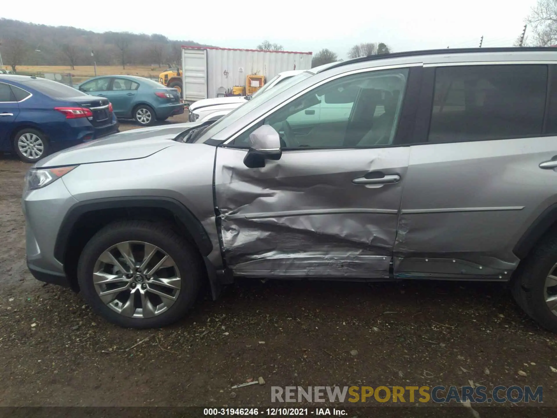 6 fotografías del automóvil dañado 2T3A1RFV7MC157732 TOYOTA RAV4 2021