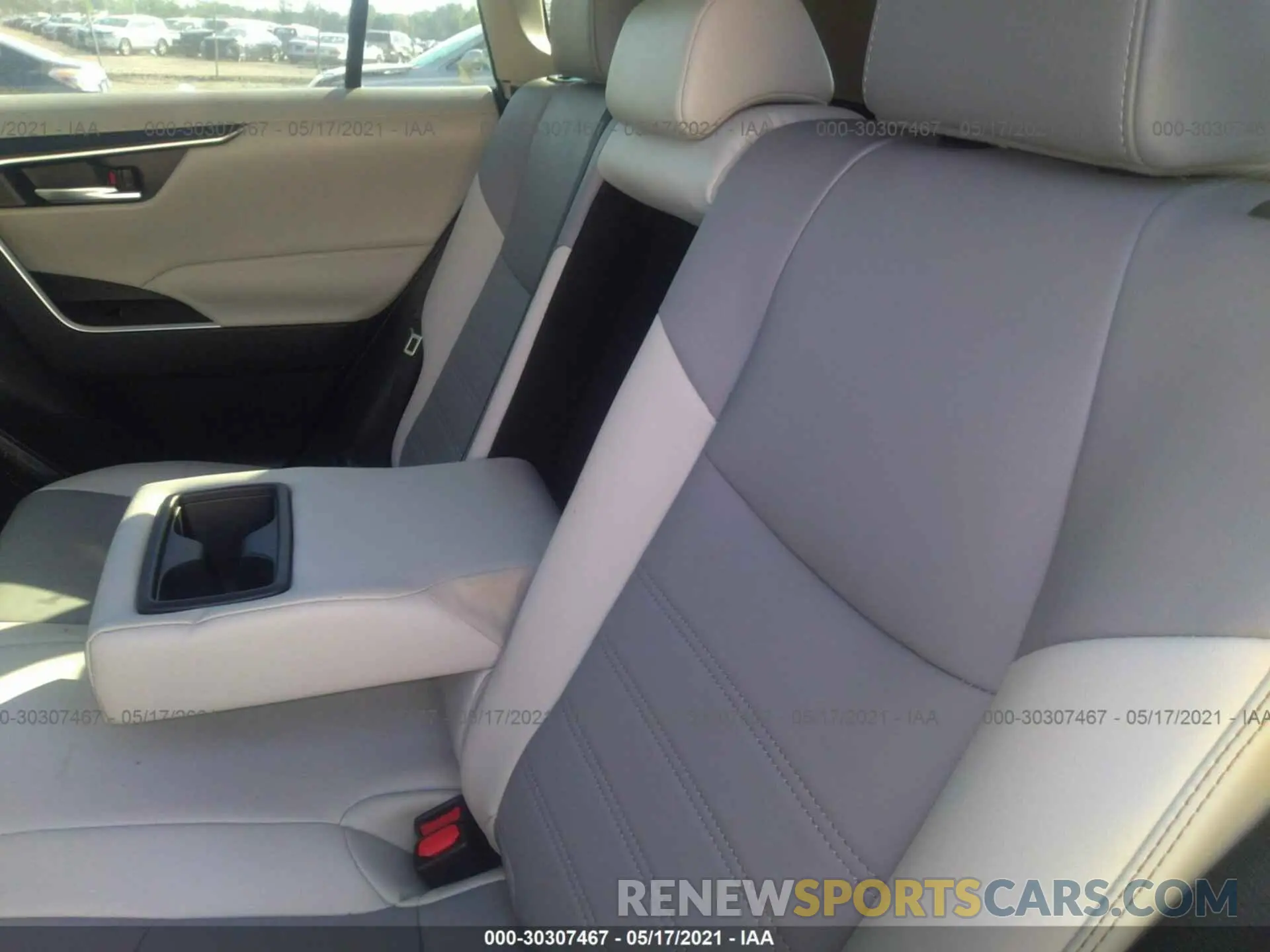 8 fotografías del automóvil dañado 2T3A1RFV7MW173136 TOYOTA RAV4 2021