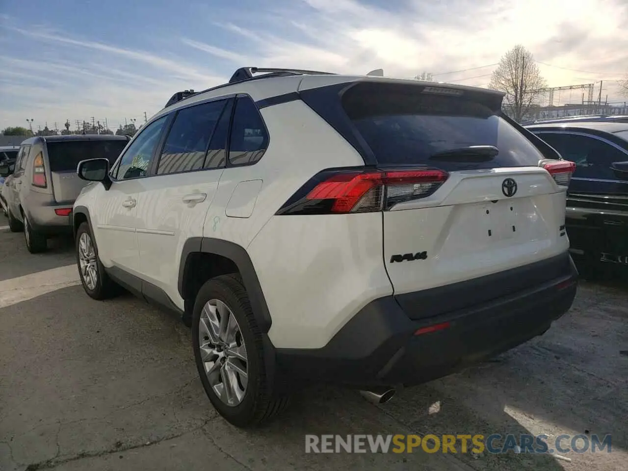 3 fotografías del automóvil dañado 2T3A1RFV7MW198988 TOYOTA RAV4 2021