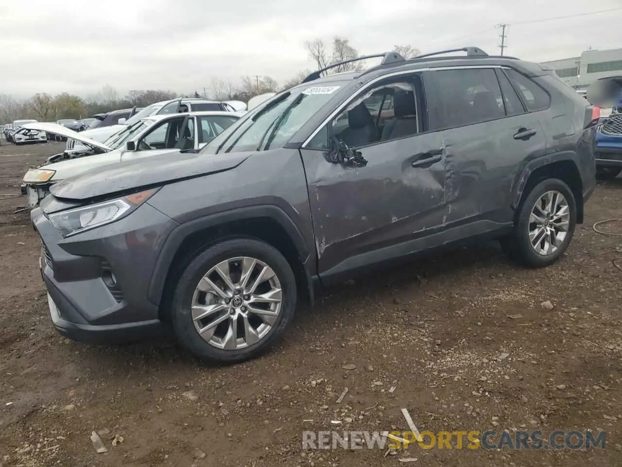 1 fotografías del automóvil dañado 2T3A1RFV7MW223744 TOYOTA RAV4 2021