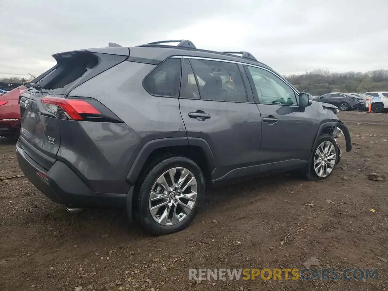 3 fotografías del automóvil dañado 2T3A1RFV7MW223744 TOYOTA RAV4 2021