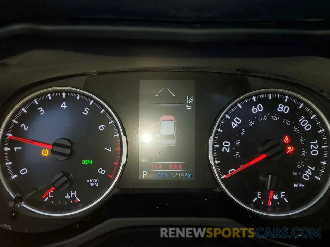 9 fotografías del automóvil dañado 2T3A1RFV7MW223744 TOYOTA RAV4 2021