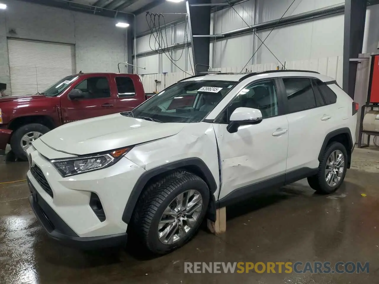 1 fotografías del automóvil dañado 2T3A1RFV7MW228121 TOYOTA RAV4 2021