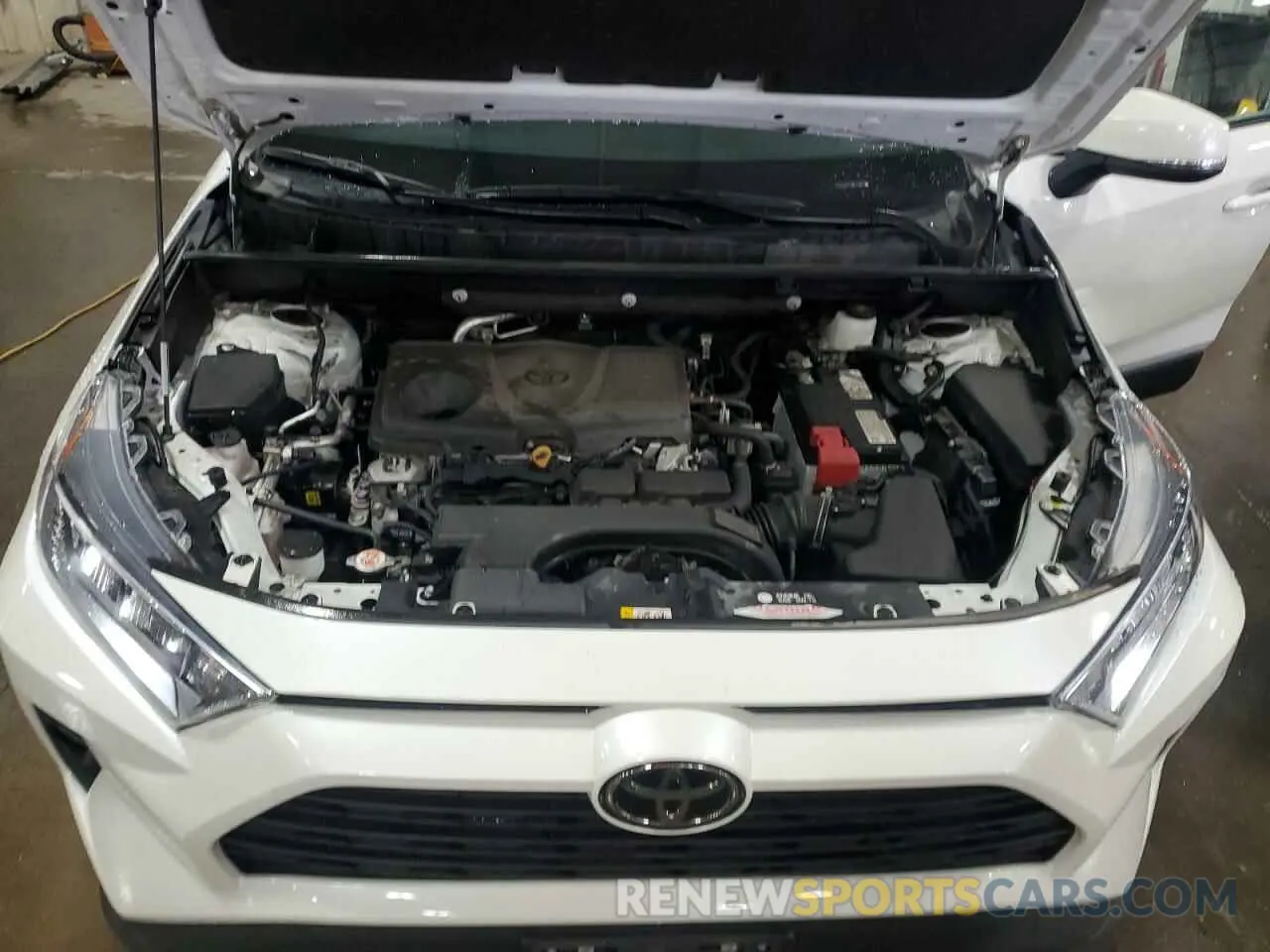 13 fotografías del automóvil dañado 2T3A1RFV7MW228121 TOYOTA RAV4 2021