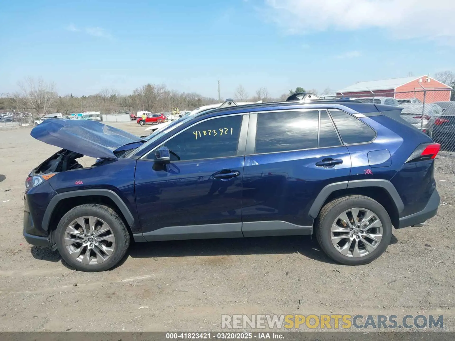 15 fotografías del automóvil dañado 2T3A1RFV7MW233030 TOYOTA RAV4 2021