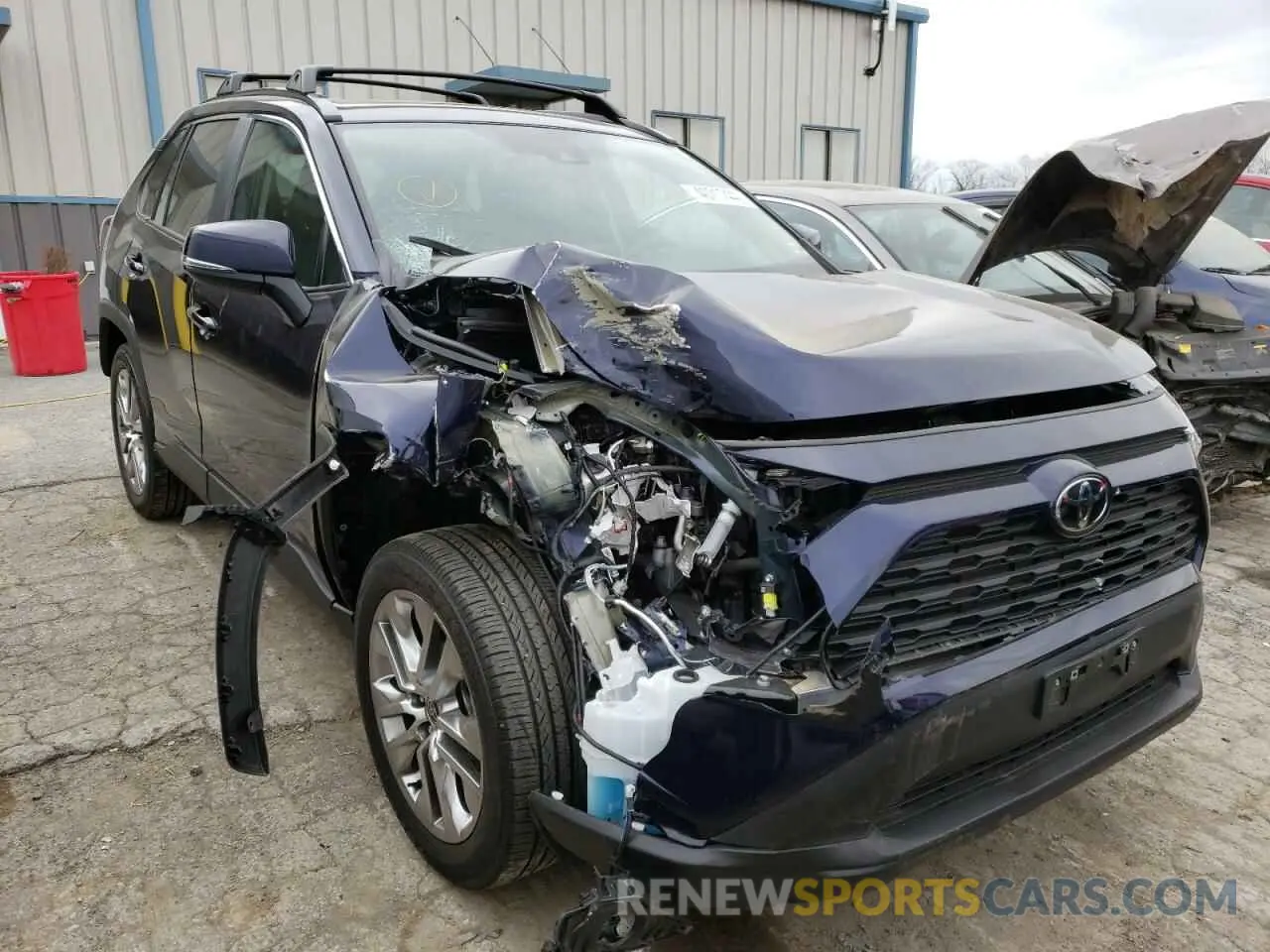1 fotografías del automóvil dañado 2T3A1RFV8MW197526 TOYOTA RAV4 2021
