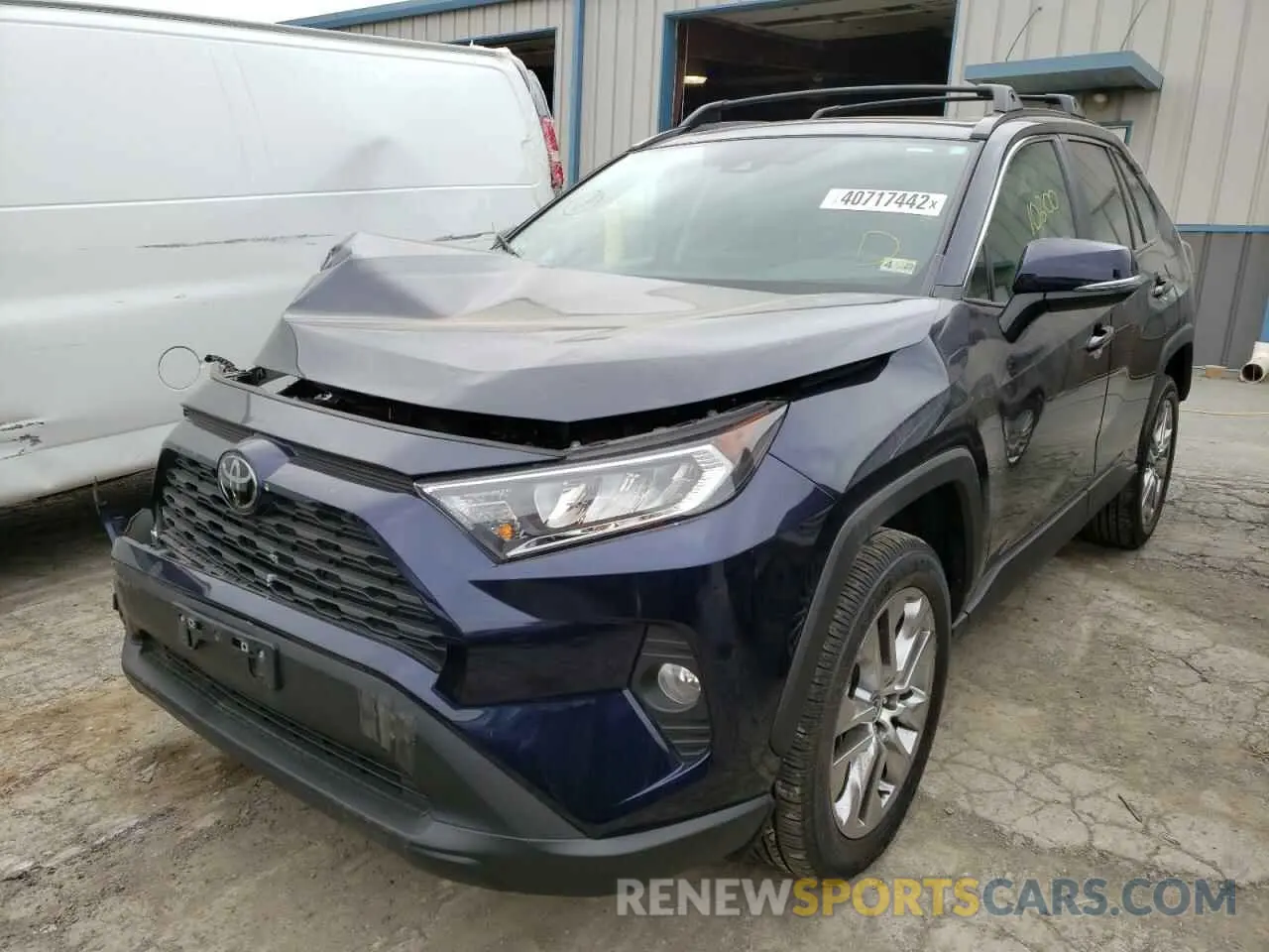 2 fotografías del automóvil dañado 2T3A1RFV8MW197526 TOYOTA RAV4 2021