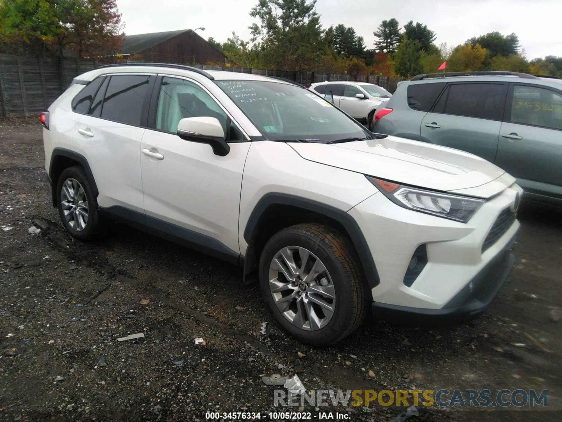 1 fotografías del automóvil dañado 2T3A1RFV8MW201557 TOYOTA RAV4 2021