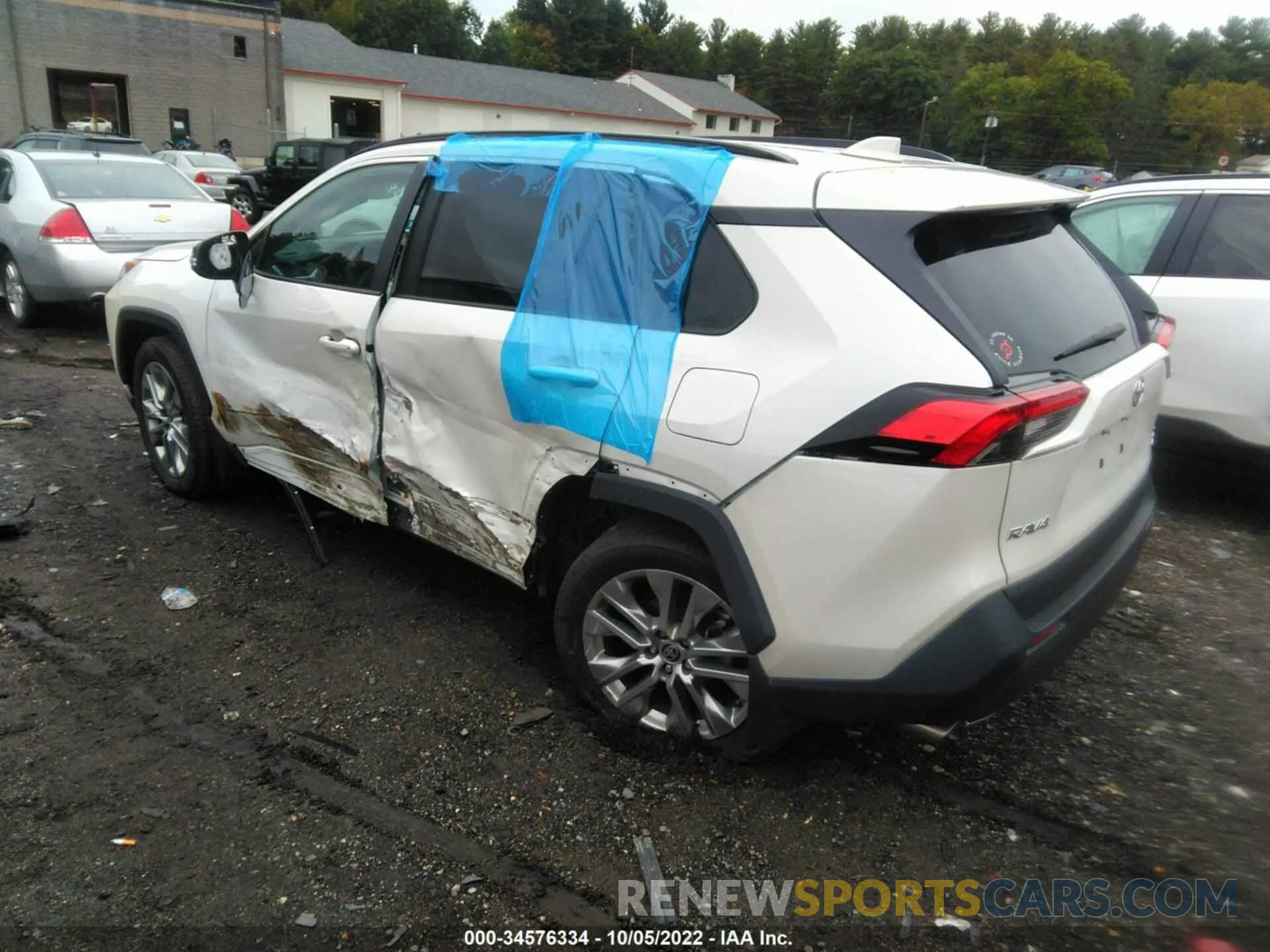 3 fotografías del automóvil dañado 2T3A1RFV8MW201557 TOYOTA RAV4 2021
