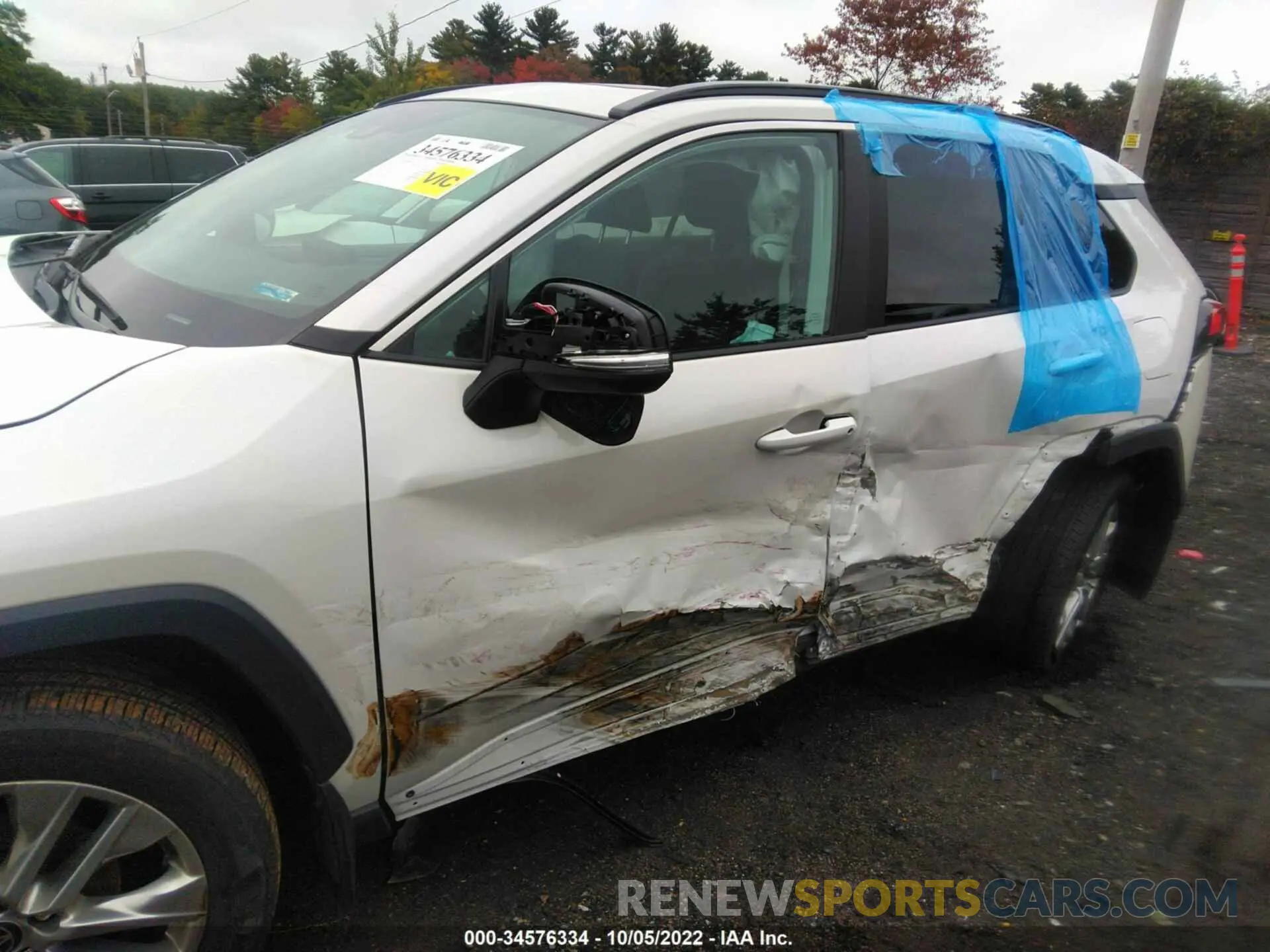 6 fotografías del automóvil dañado 2T3A1RFV8MW201557 TOYOTA RAV4 2021