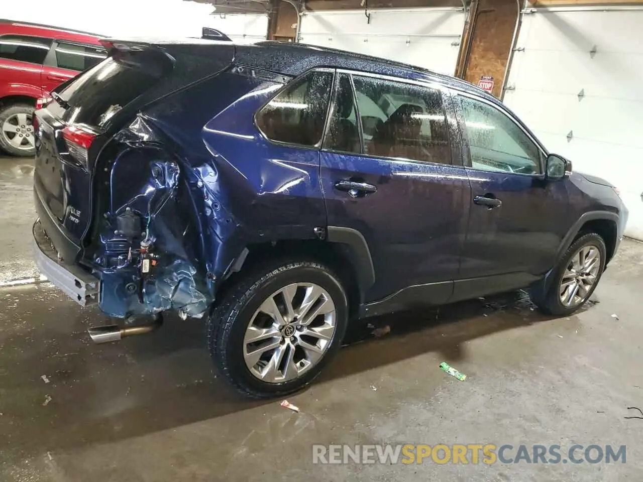 3 fotografías del automóvil dañado 2T3A1RFV8MW204832 TOYOTA RAV4 2021