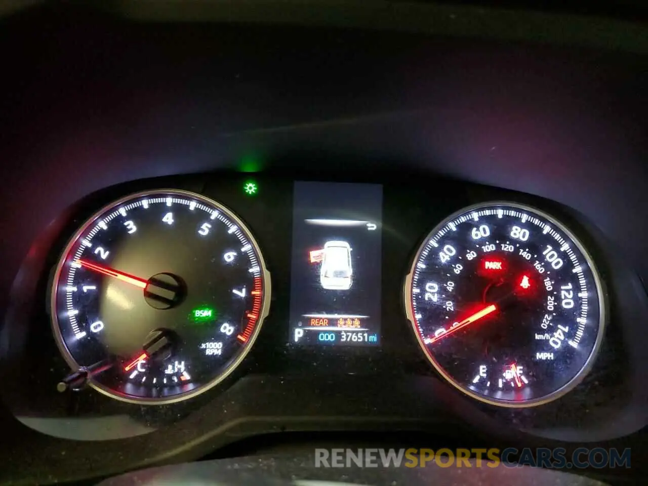 9 fotografías del automóvil dañado 2T3A1RFV8MW204832 TOYOTA RAV4 2021