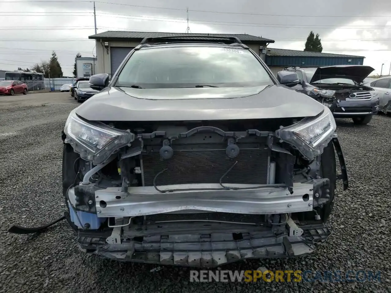 5 fotografías del automóvil dañado 2T3A1RFV9MC181112 TOYOTA RAV4 2021