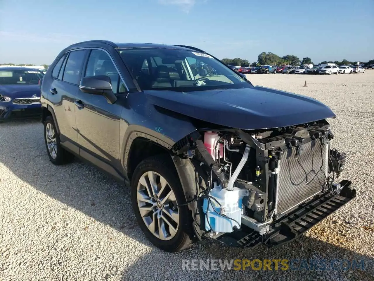 1 fotografías del automóvil dañado 2T3A1RFV9MC191266 TOYOTA RAV4 2021