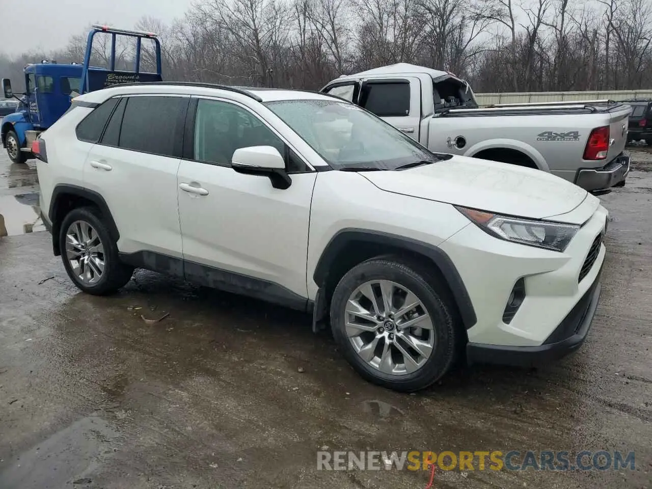 4 fotografías del automóvil dañado 2T3A1RFV9MW154362 TOYOTA RAV4 2021