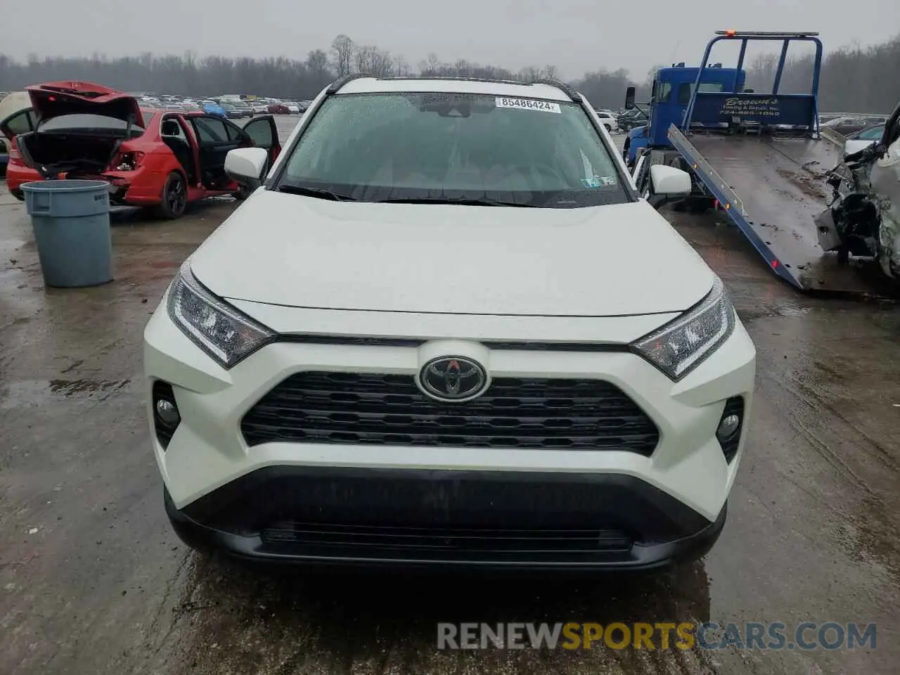 5 fotografías del automóvil dañado 2T3A1RFV9MW154362 TOYOTA RAV4 2021