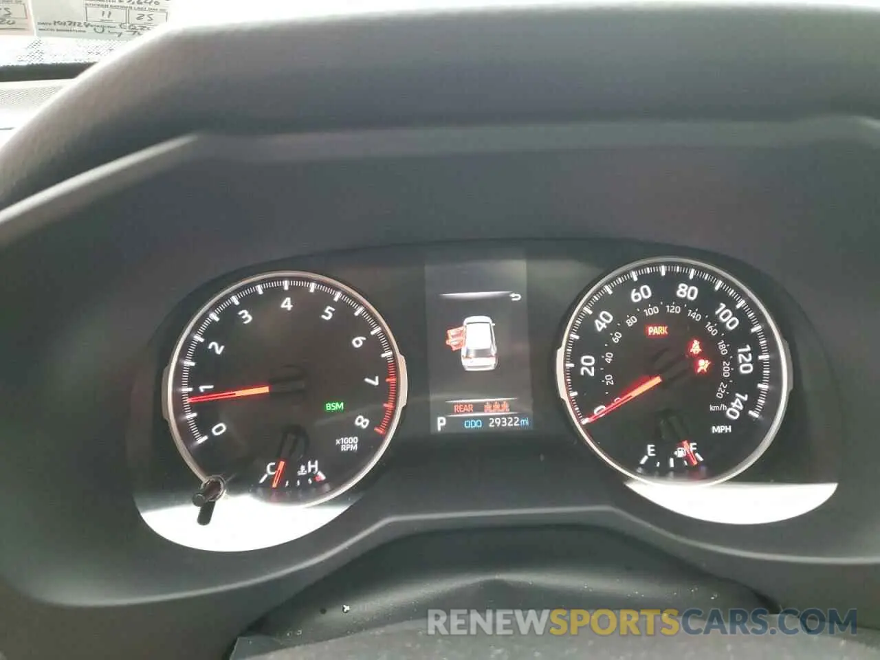 9 fotografías del automóvil dañado 2T3A1RFV9MW154362 TOYOTA RAV4 2021