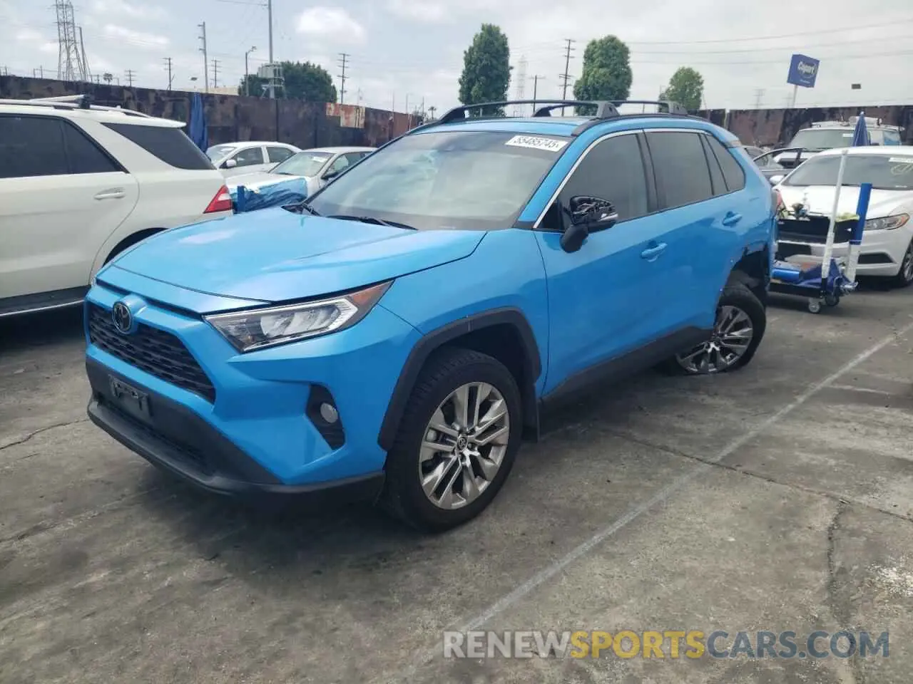 1 fotografías del automóvil dañado 2T3A1RFV9MW188379 TOYOTA RAV4 2021