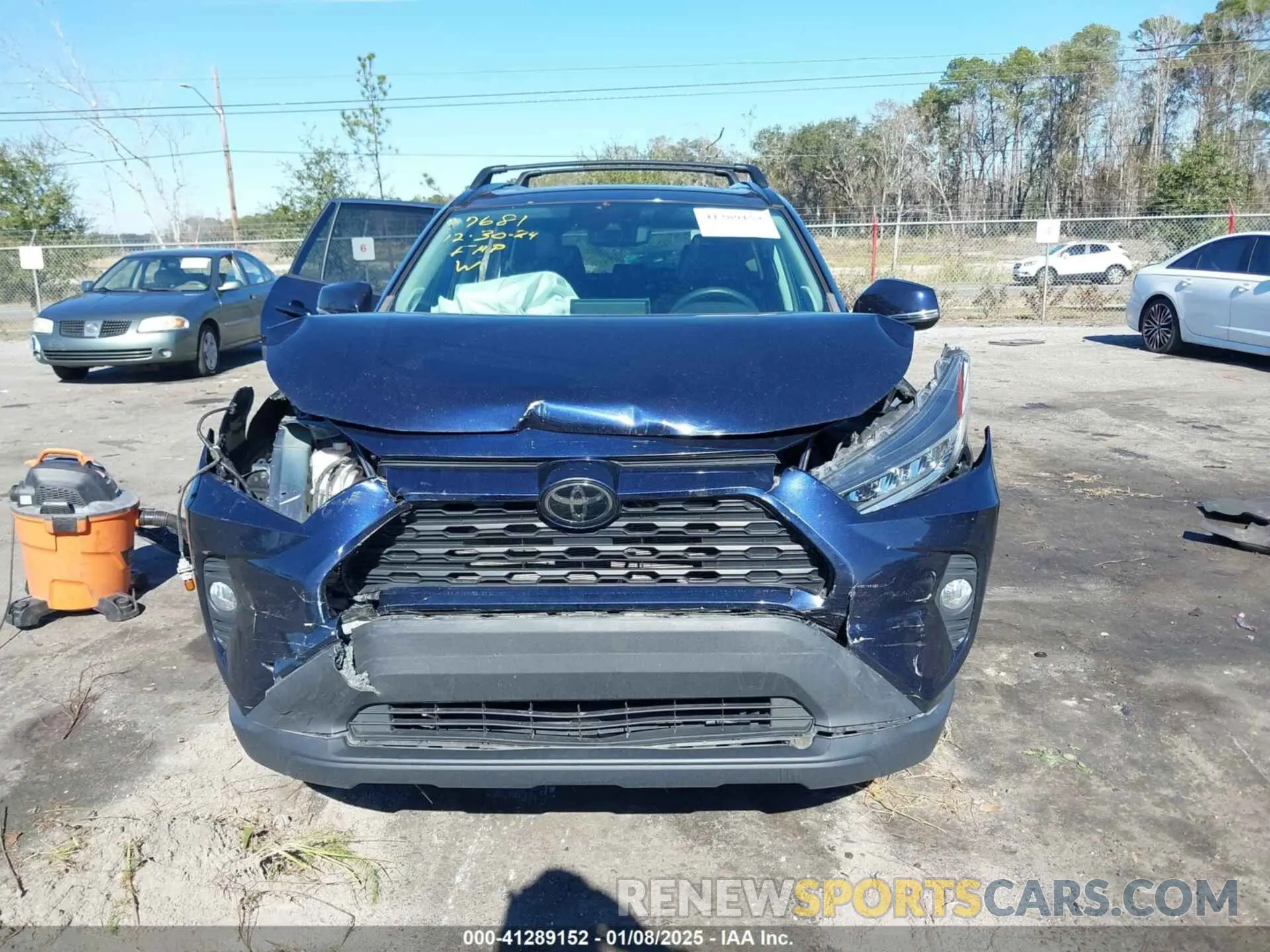 12 fotografías del automóvil dañado 2T3A1RFV9MW191749 TOYOTA RAV4 2021