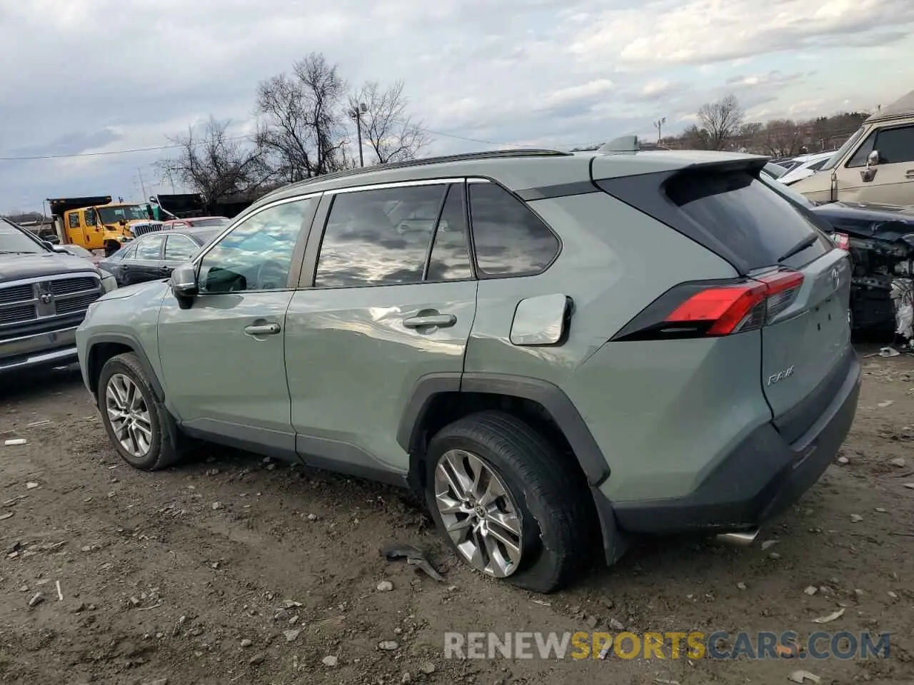 2 fotografías del automóvil dañado 2T3A1RFV9MW235409 TOYOTA RAV4 2021