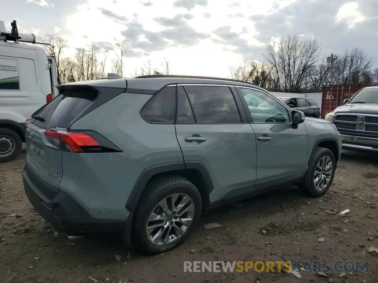 3 fotografías del automóvil dañado 2T3A1RFV9MW235409 TOYOTA RAV4 2021