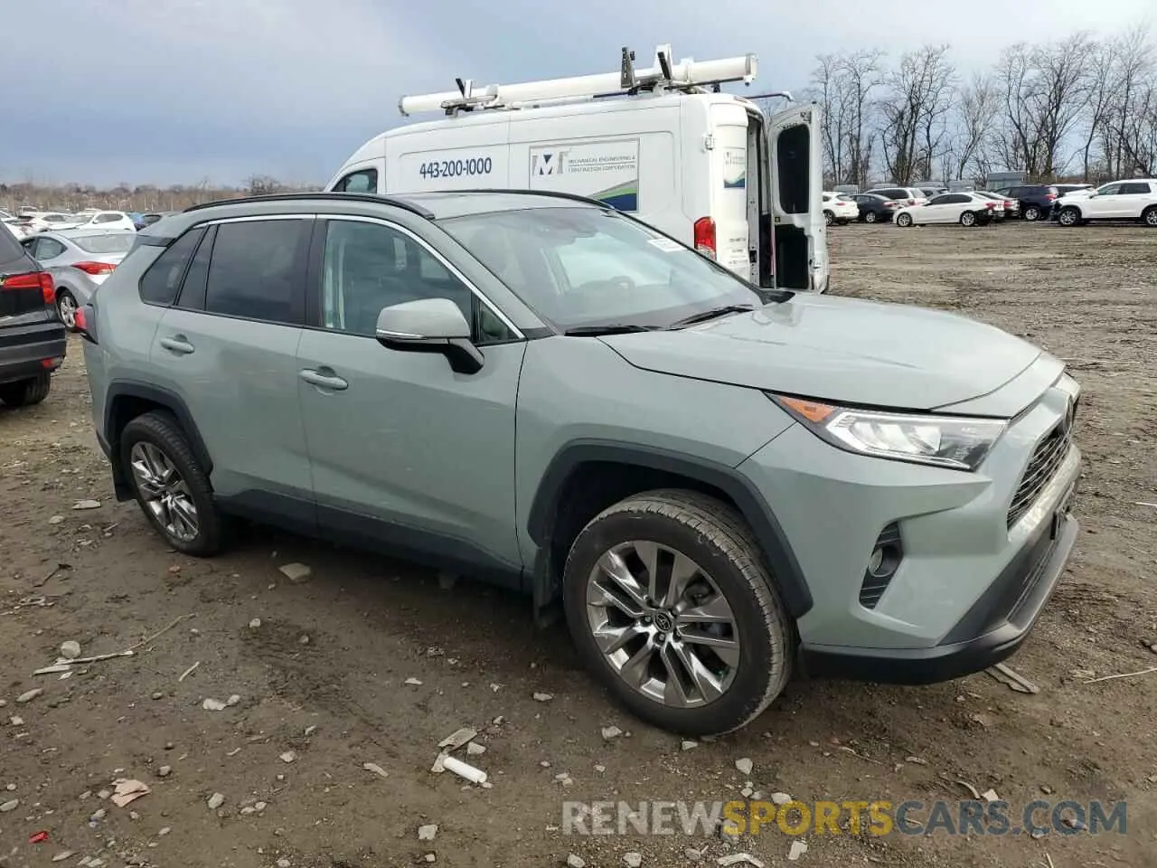 4 fotografías del automóvil dañado 2T3A1RFV9MW235409 TOYOTA RAV4 2021