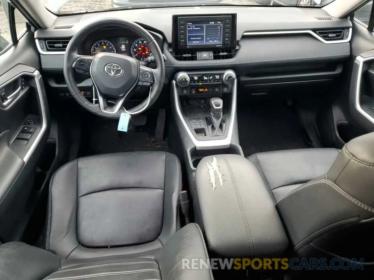 8 fotografías del automóvil dañado 2T3A1RFV9MW235409 TOYOTA RAV4 2021