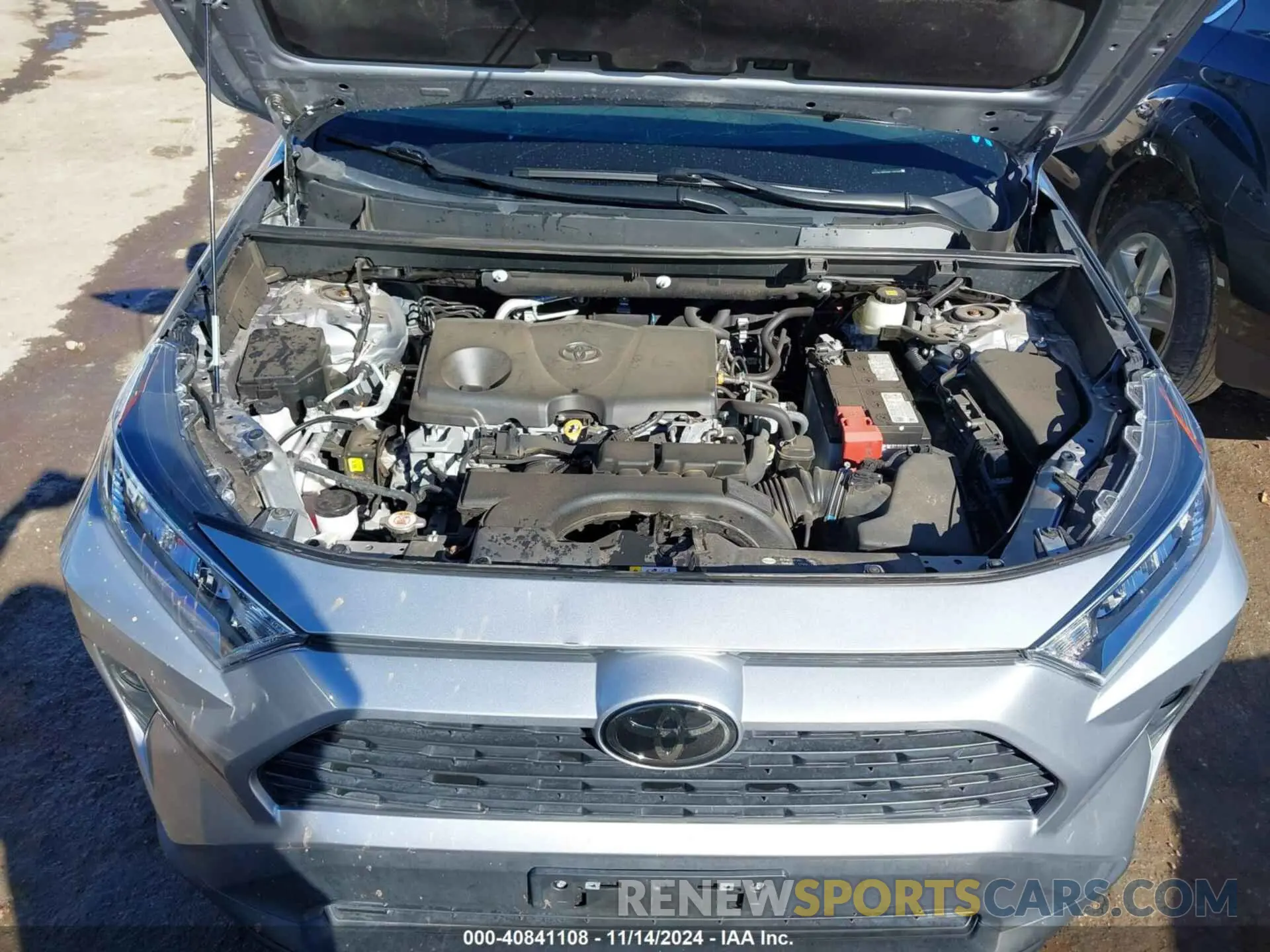10 fotografías del automóvil dañado 2T3A1RFVXMC150368 TOYOTA RAV4 2021