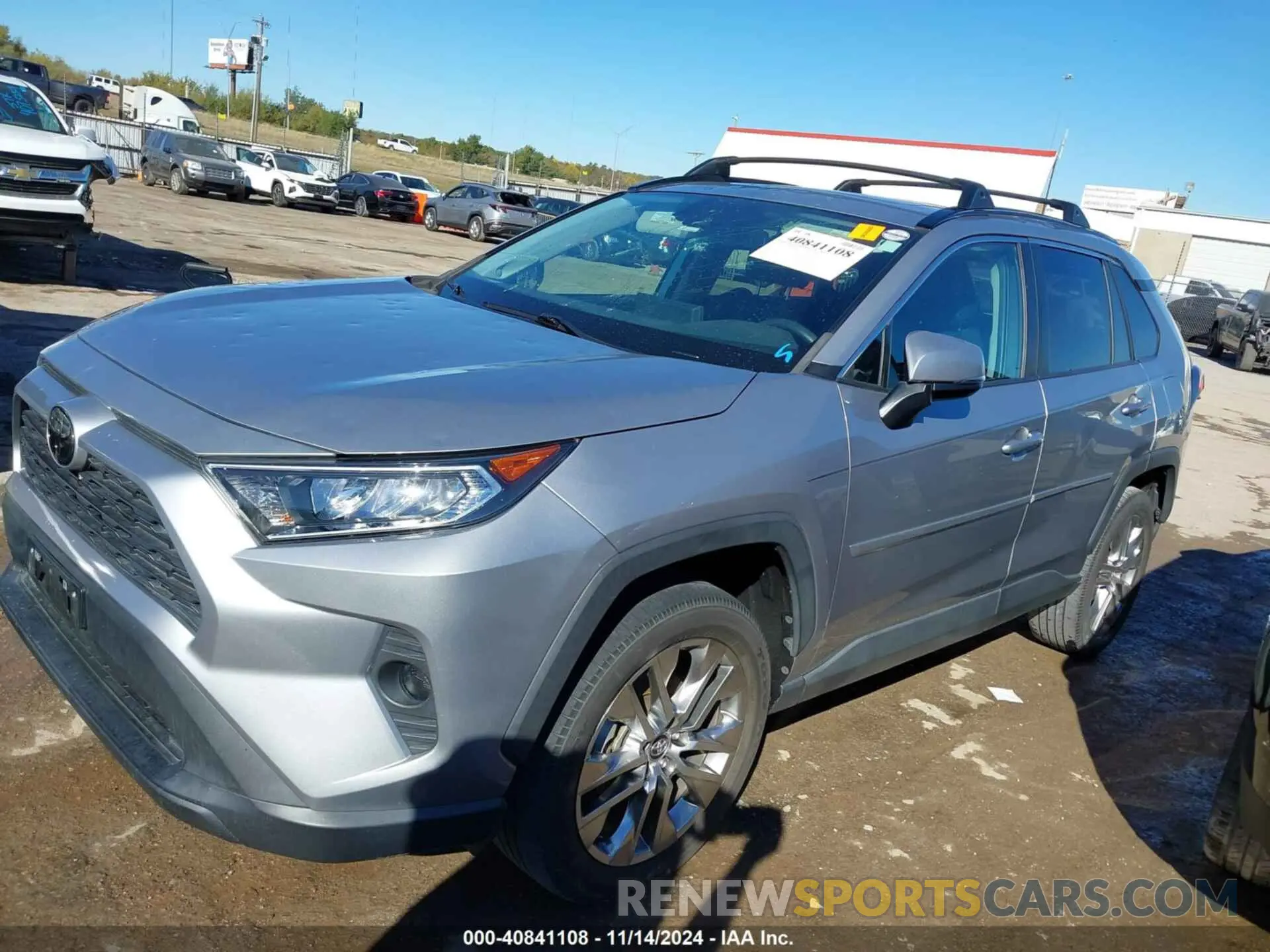 14 fotografías del automóvil dañado 2T3A1RFVXMC150368 TOYOTA RAV4 2021