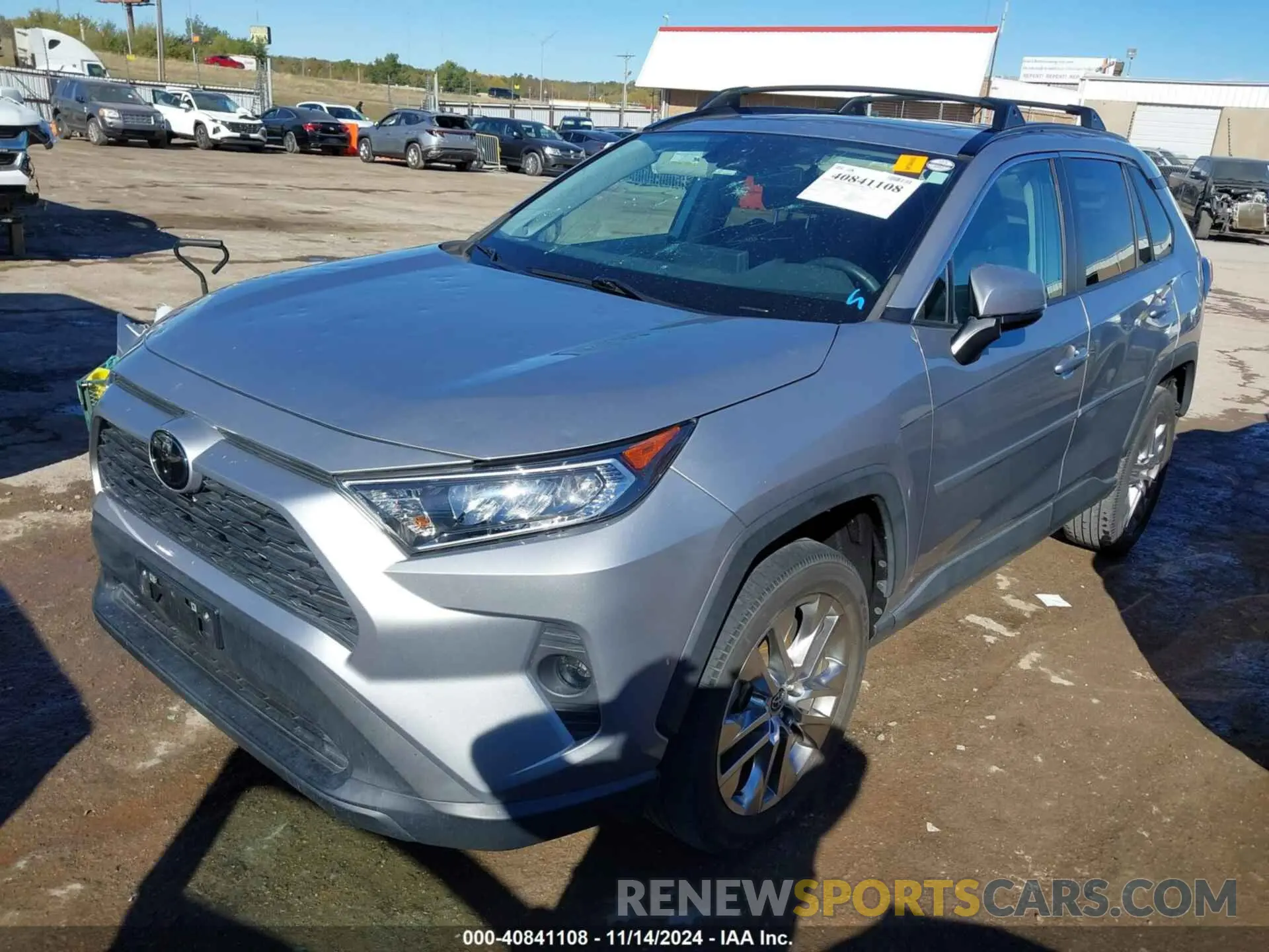 2 fotografías del automóvil dañado 2T3A1RFVXMC150368 TOYOTA RAV4 2021