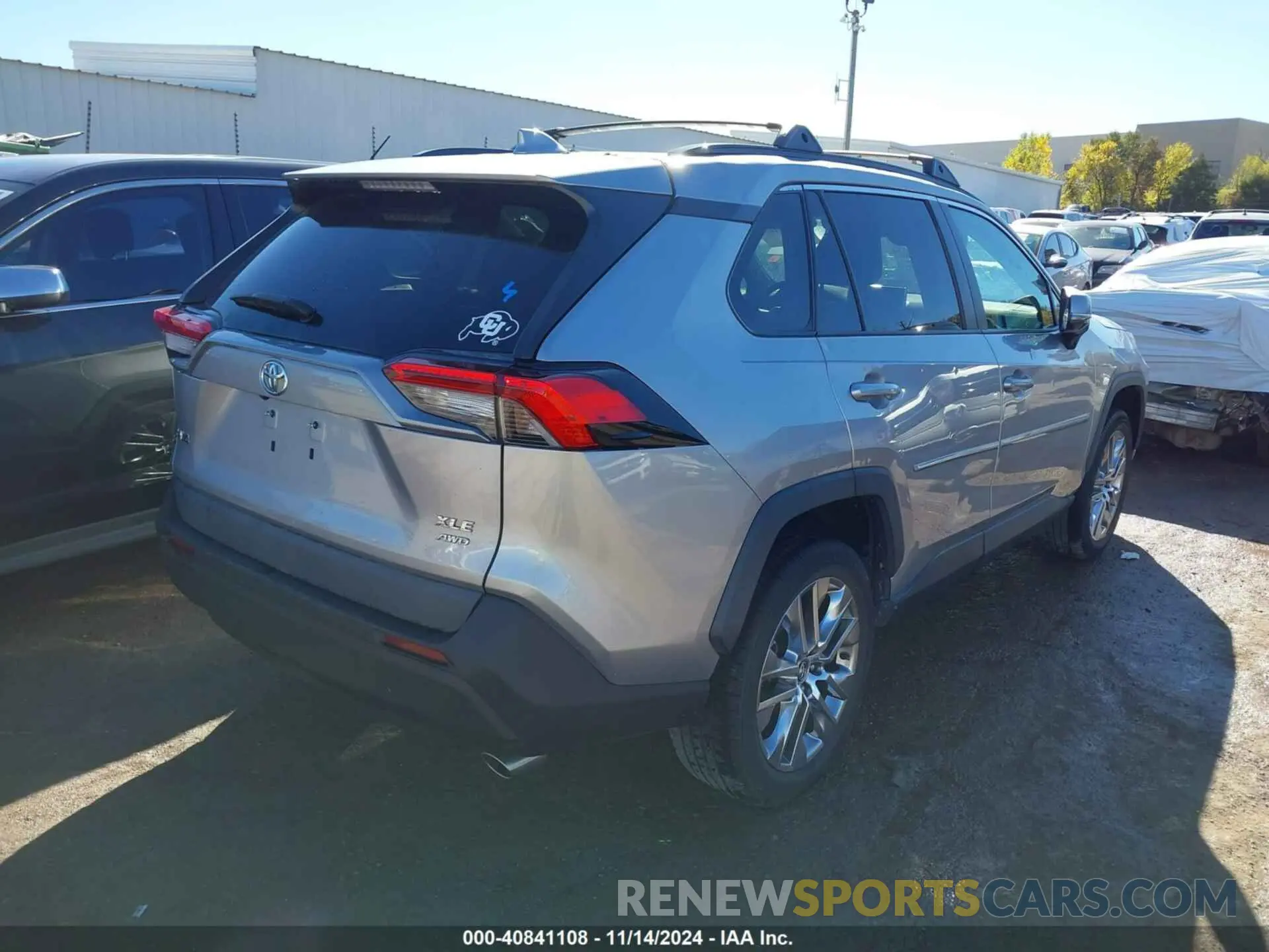 4 fotografías del automóvil dañado 2T3A1RFVXMC150368 TOYOTA RAV4 2021