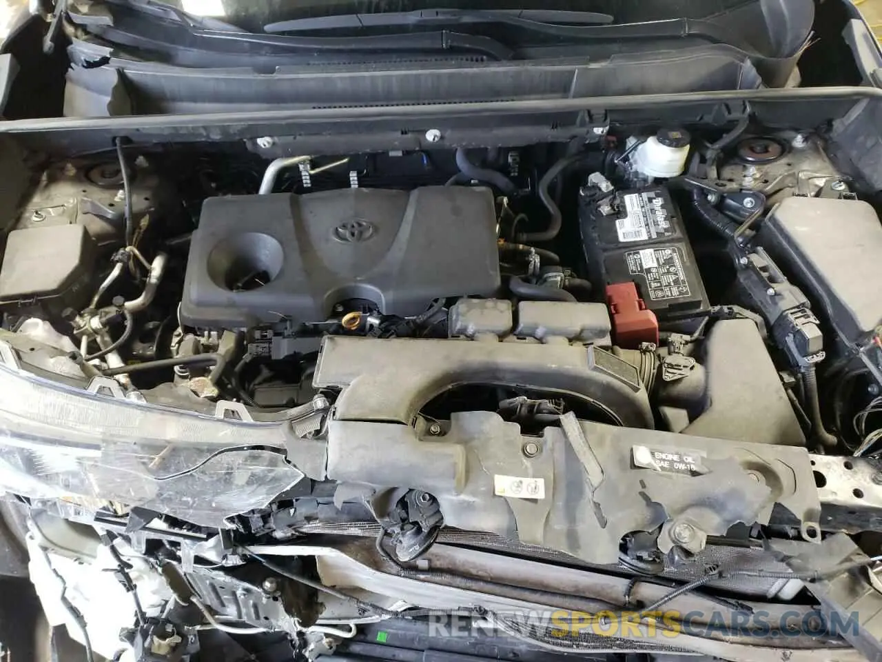 11 fotografías del automóvil dañado 2T3A1RFVXMC228602 TOYOTA RAV4 2021