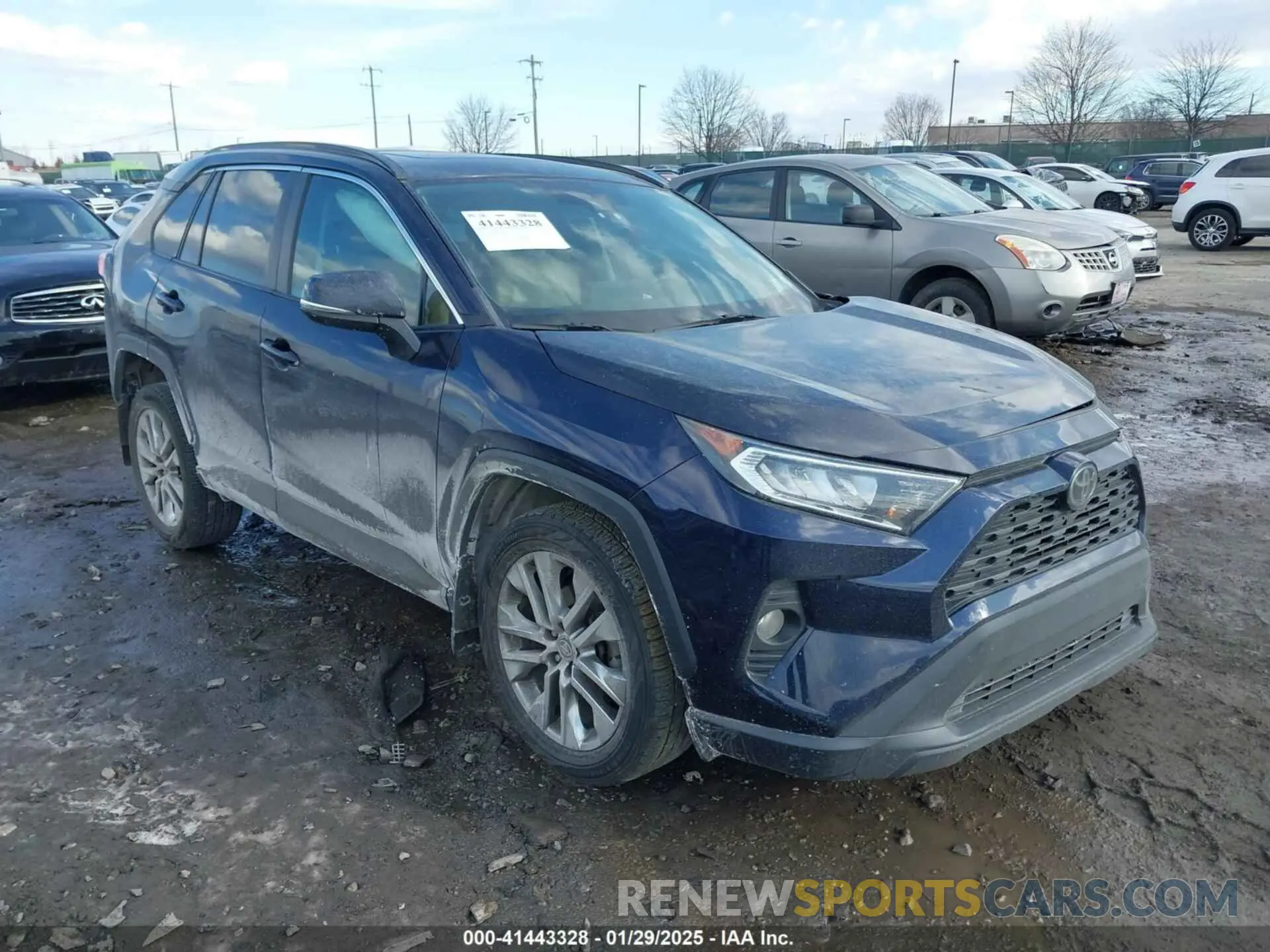 1 fotografías del automóvil dañado 2T3A1RFVXMW170960 TOYOTA RAV4 2021