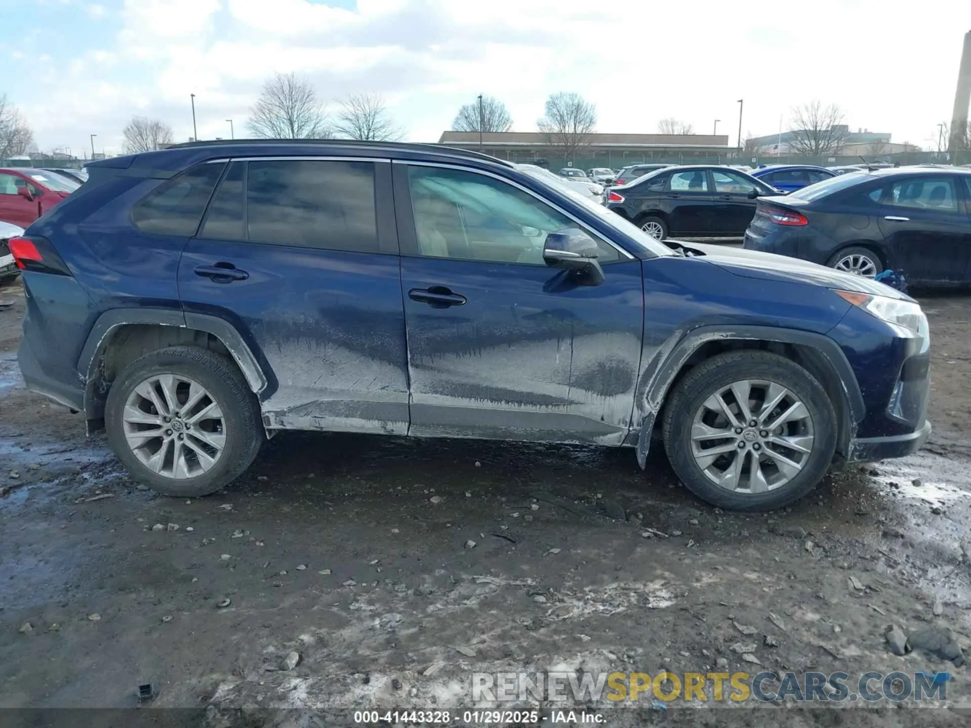 13 fotografías del automóvil dañado 2T3A1RFVXMW170960 TOYOTA RAV4 2021