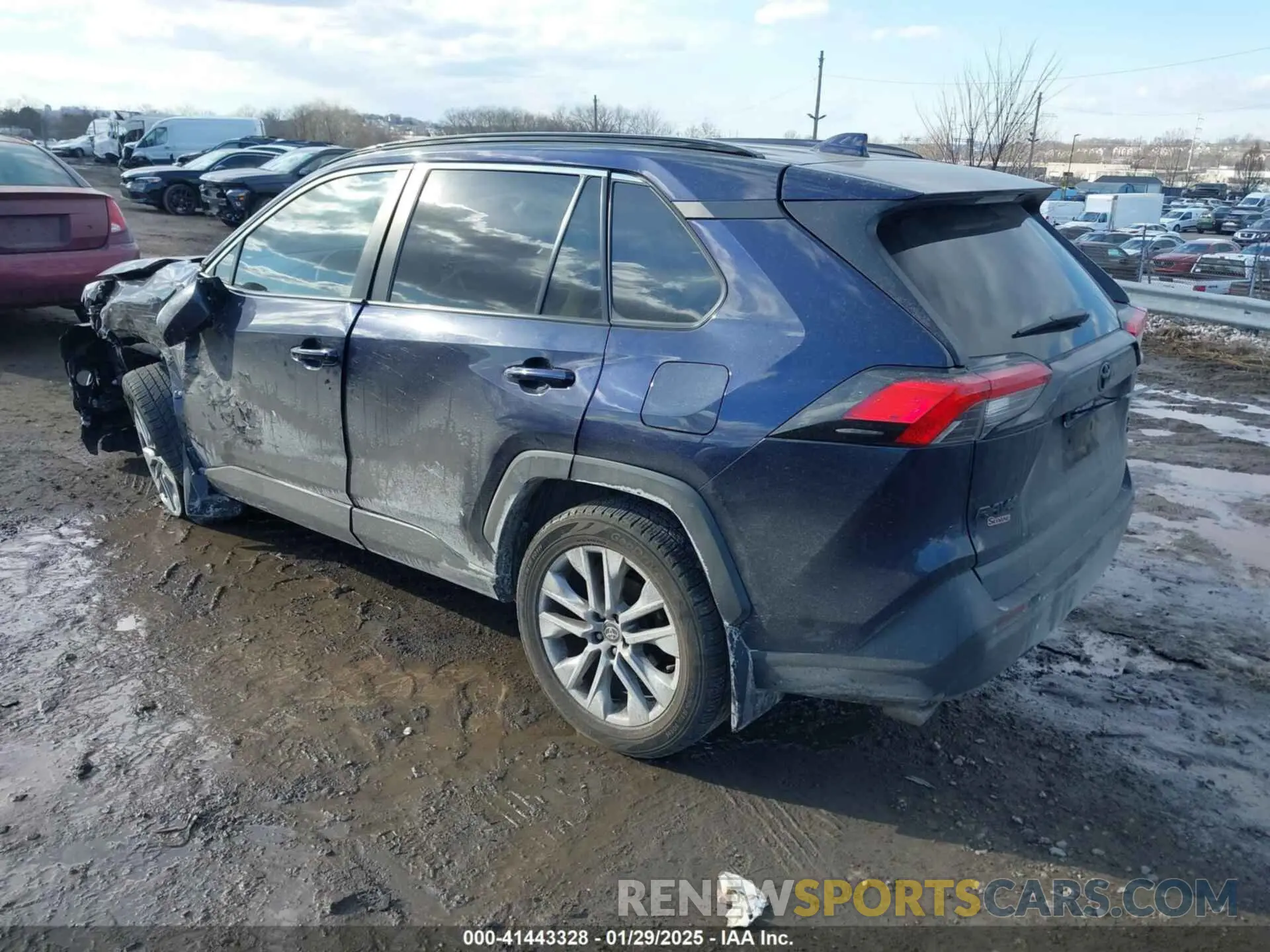 3 fotografías del automóvil dañado 2T3A1RFVXMW170960 TOYOTA RAV4 2021