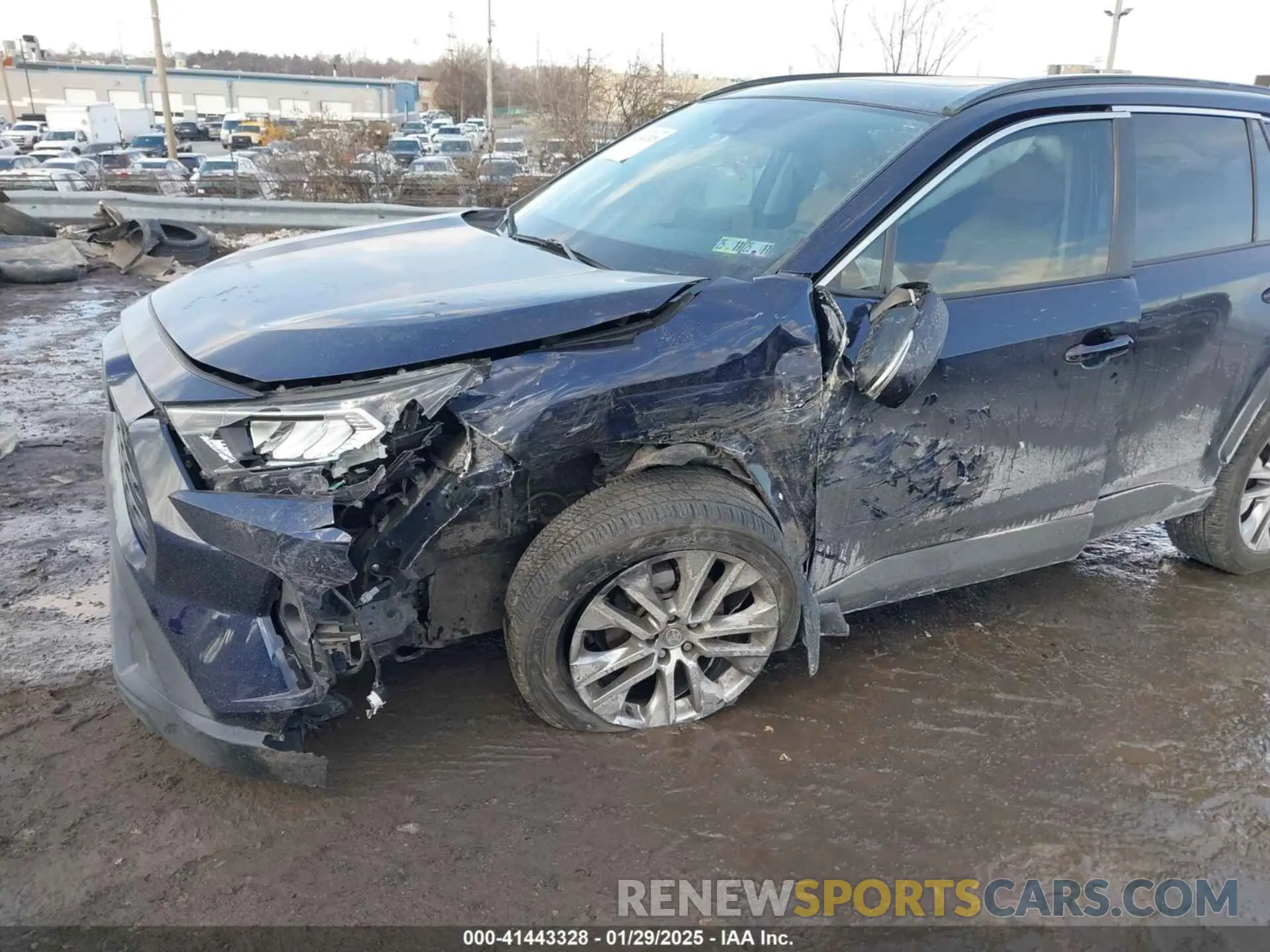 6 fotografías del automóvil dañado 2T3A1RFVXMW170960 TOYOTA RAV4 2021