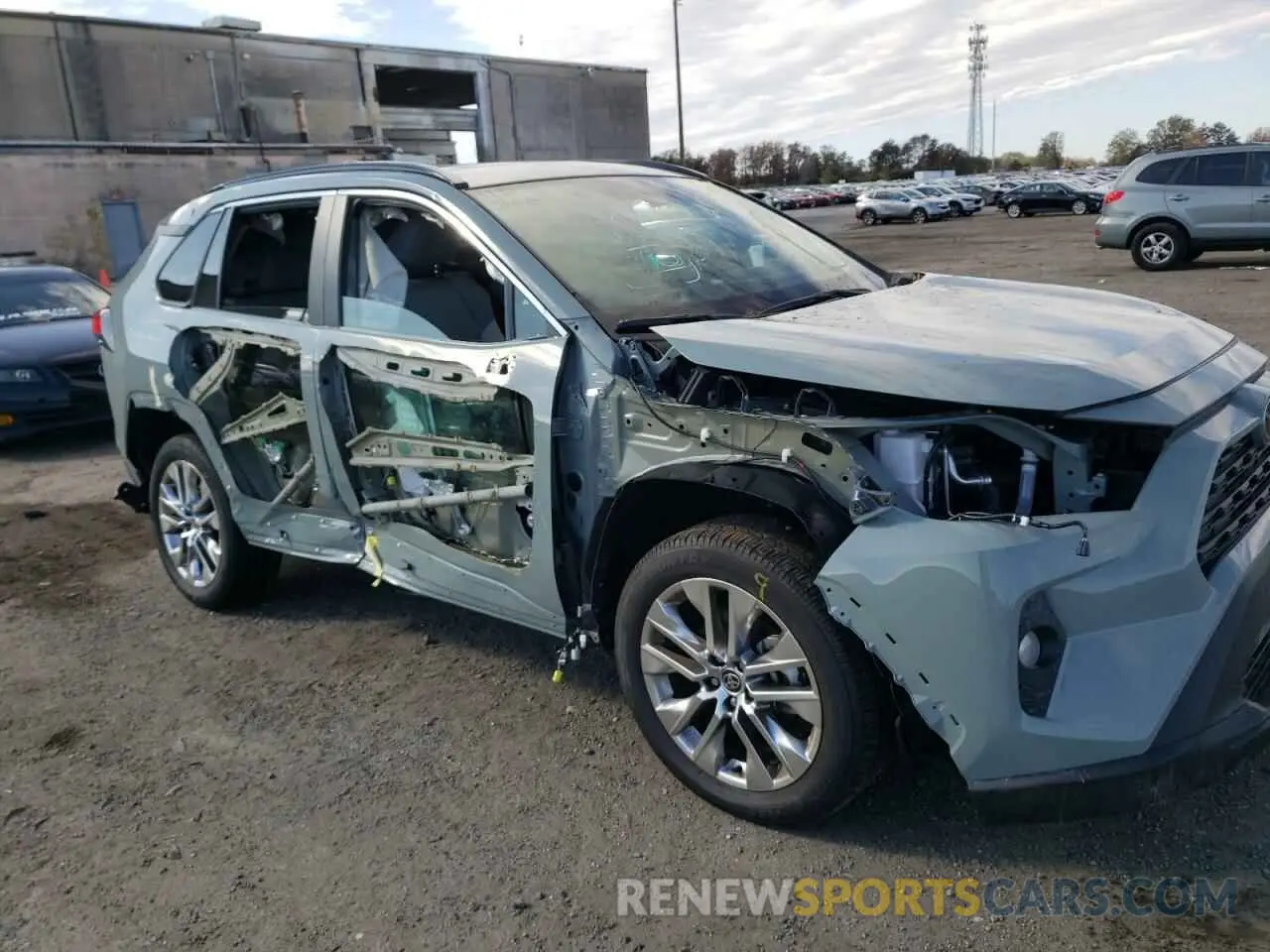 9 fotografías del automóvil dañado 2T3A1RFVXMW232017 TOYOTA RAV4 2021