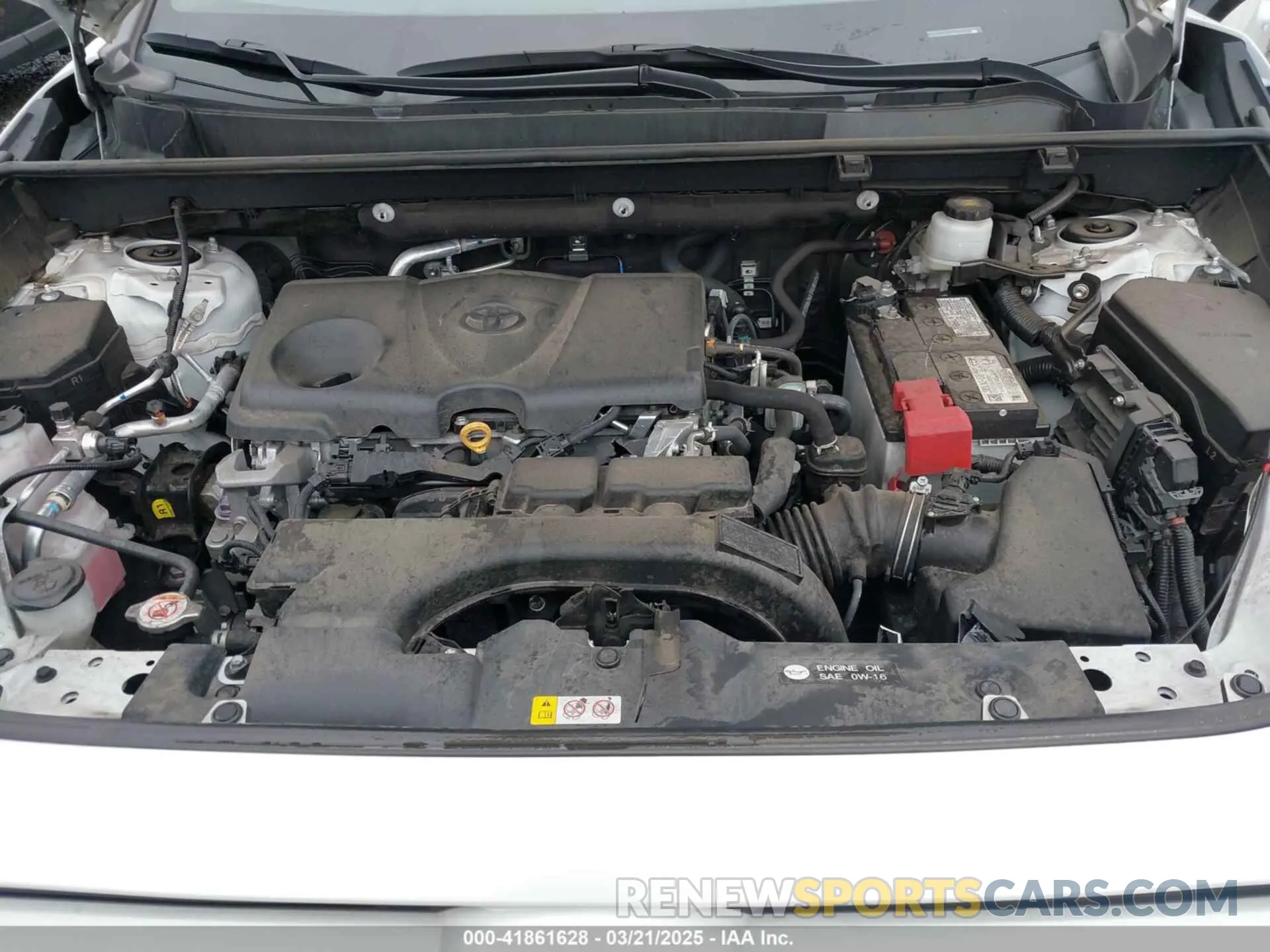 10 fotografías del automóvil dañado 2T3A1RFVXMW246421 TOYOTA RAV4 2021