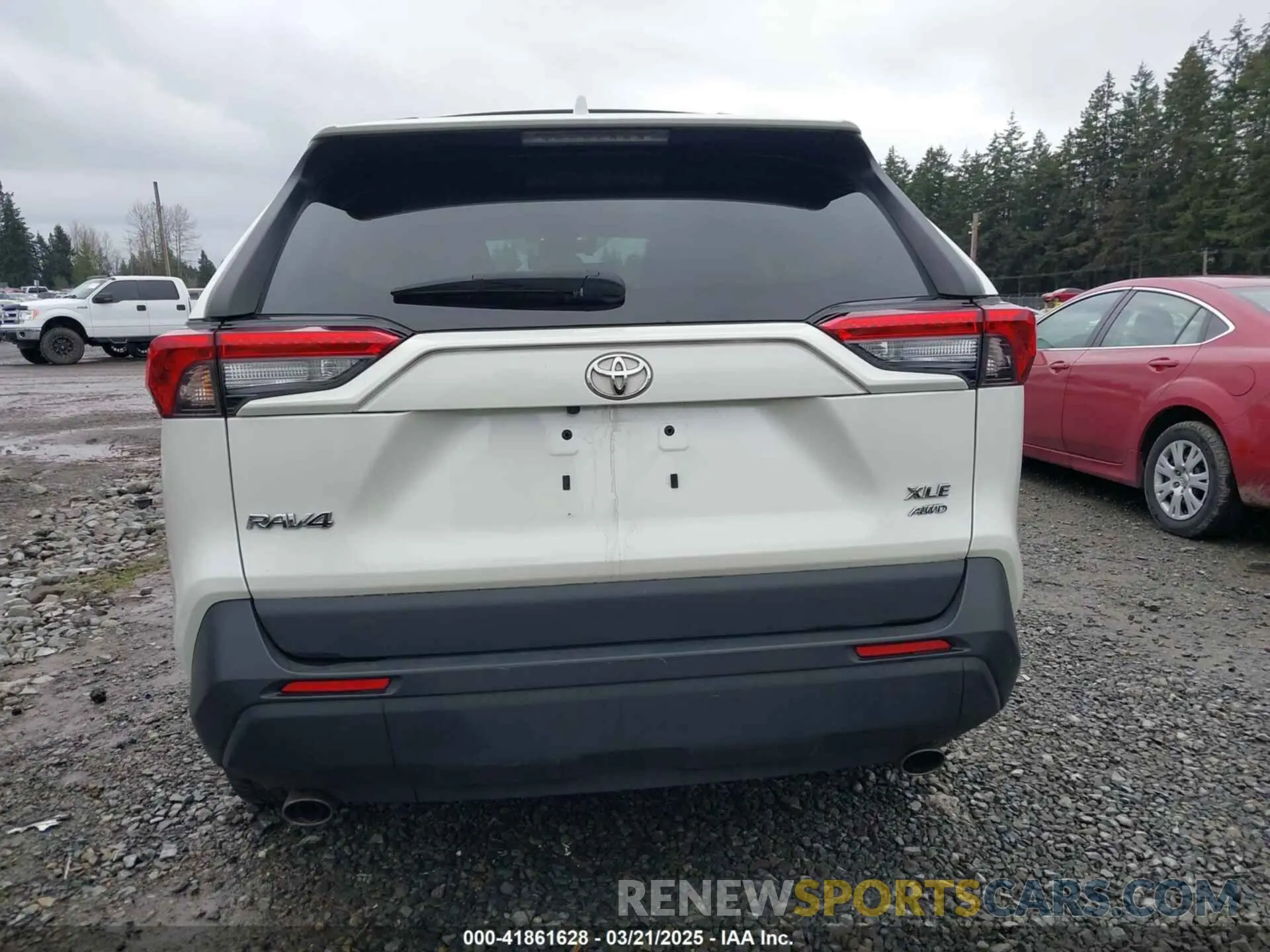 16 fotografías del automóvil dañado 2T3A1RFVXMW246421 TOYOTA RAV4 2021