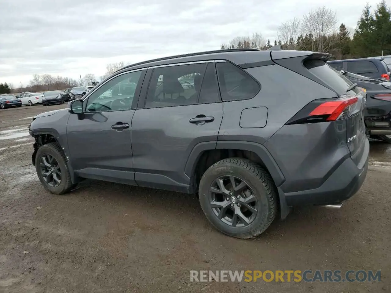 2 fotografías del automóvil dañado 2T3B1RFV6MC231582 TOYOTA RAV4 2021