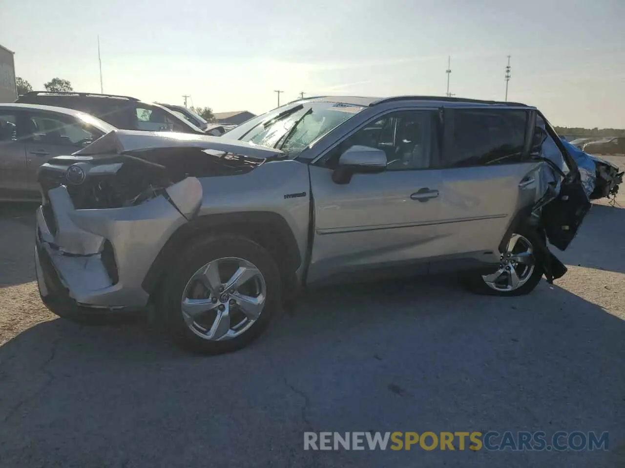 1 fotografías del automóvil dañado 2T3B6RFV0MW008793 TOYOTA RAV4 2021