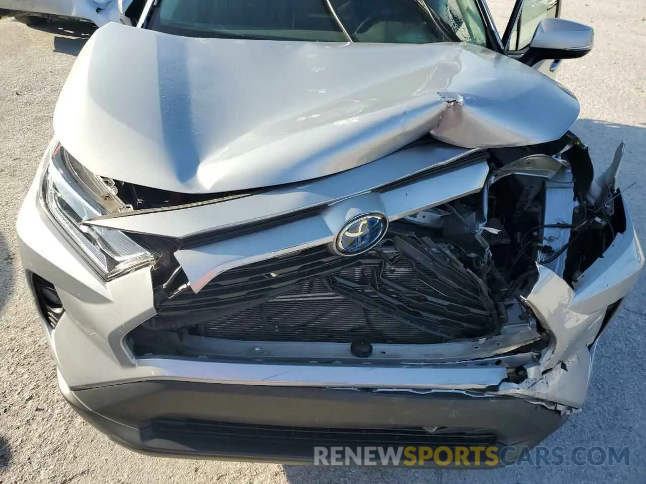 12 fotografías del automóvil dañado 2T3B6RFV0MW008793 TOYOTA RAV4 2021