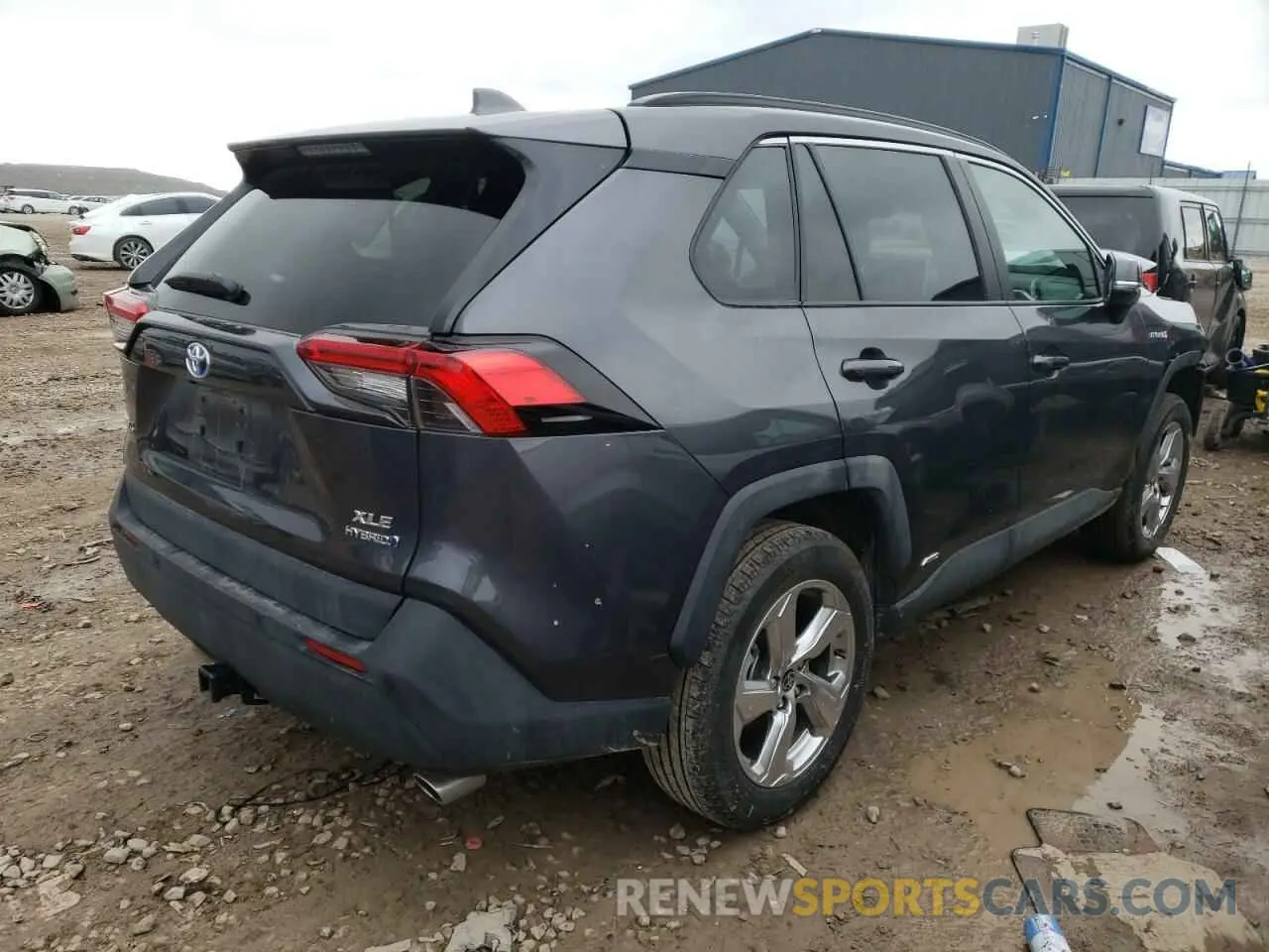 4 fotografías del automóvil dañado 2T3B6RFV2MW028477 TOYOTA RAV4 2021